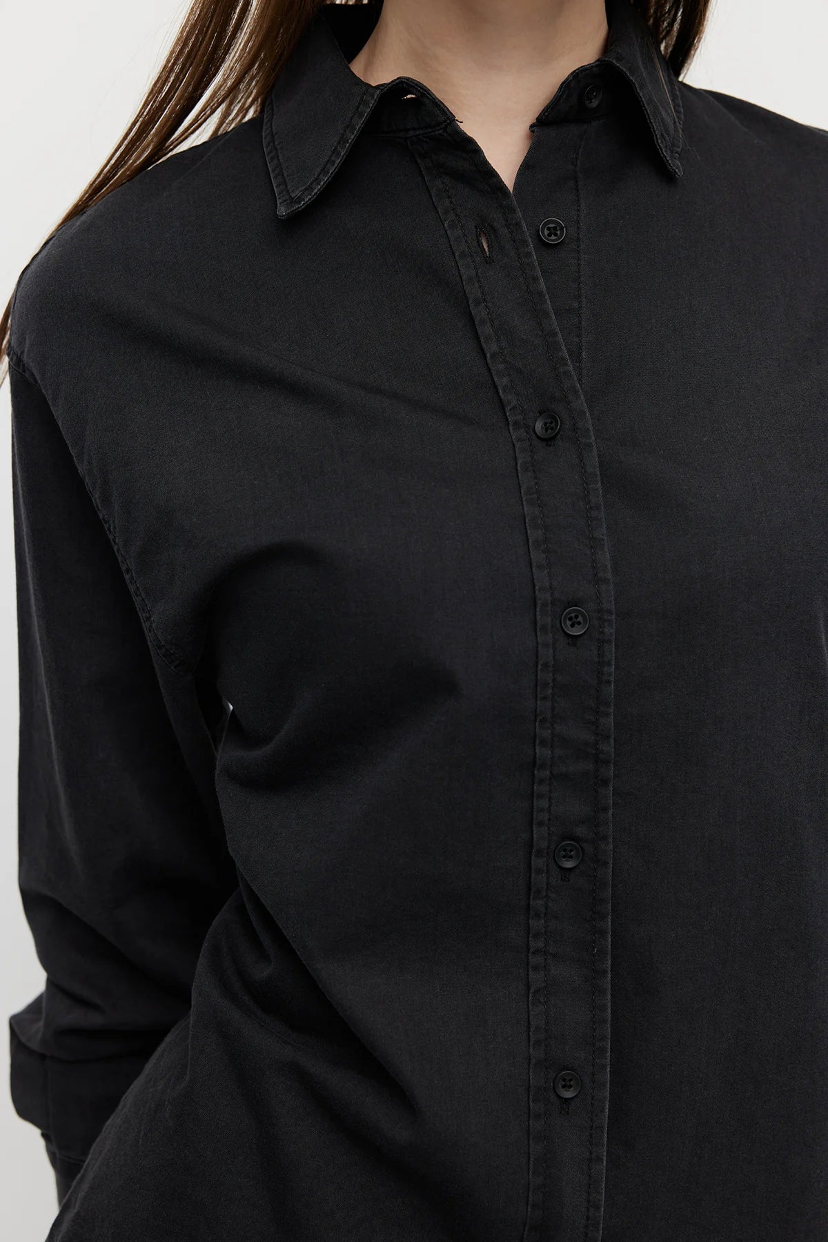 Women's Denim Shirt with Belt