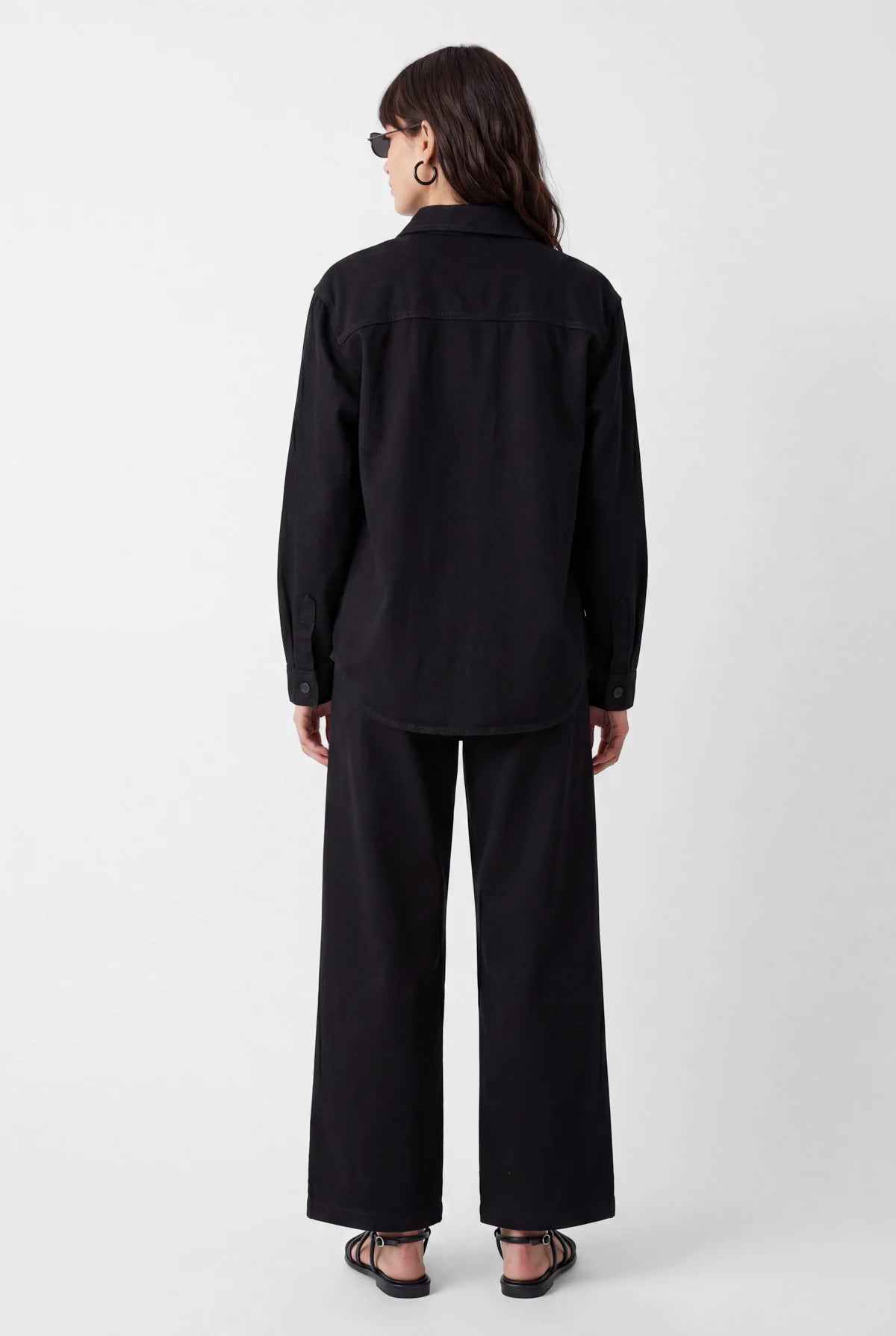 Women's Oversize Shirt with Pockets