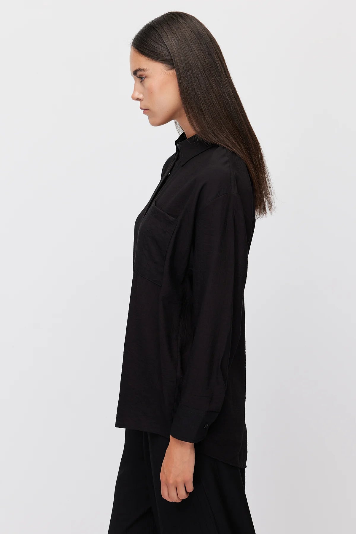 Women's Oversize Pocket Shirt