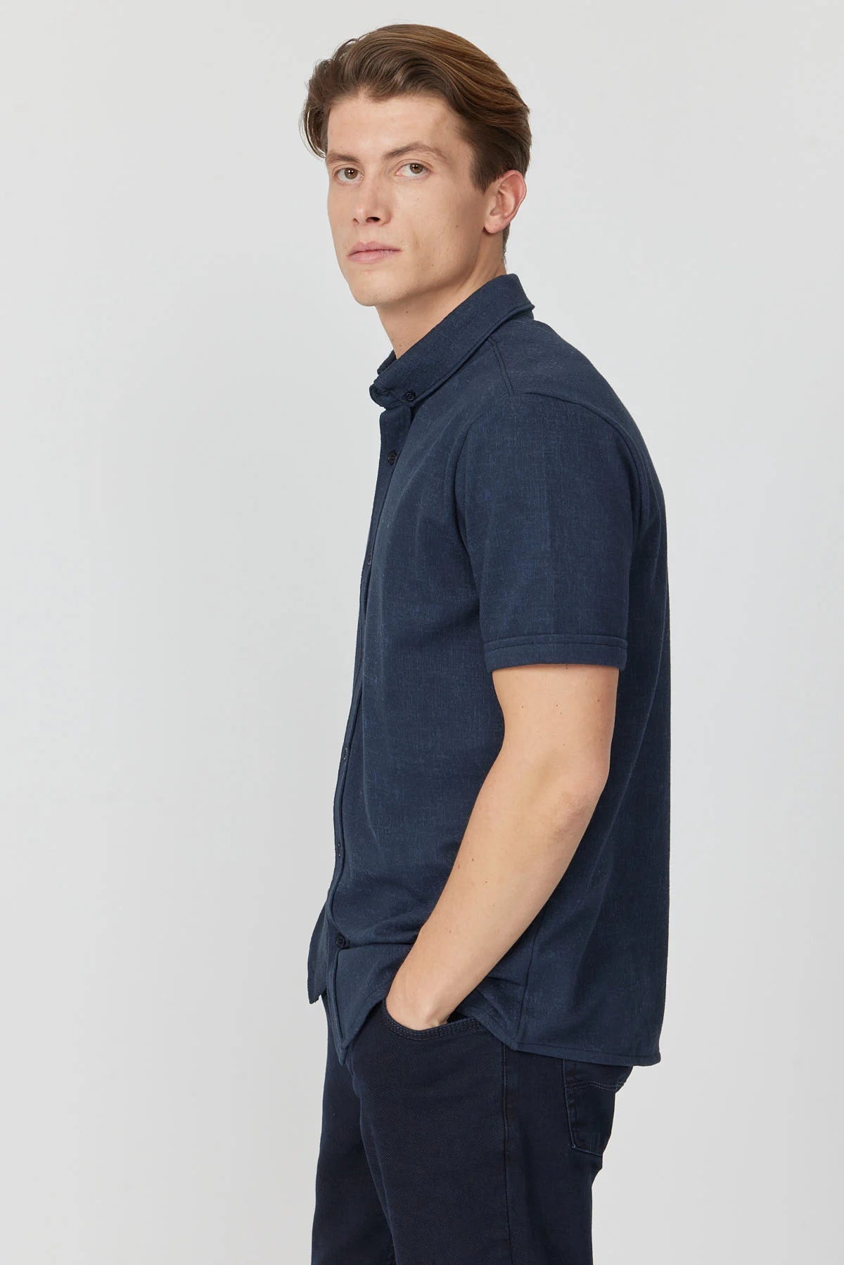 Men's Textured Shirt
