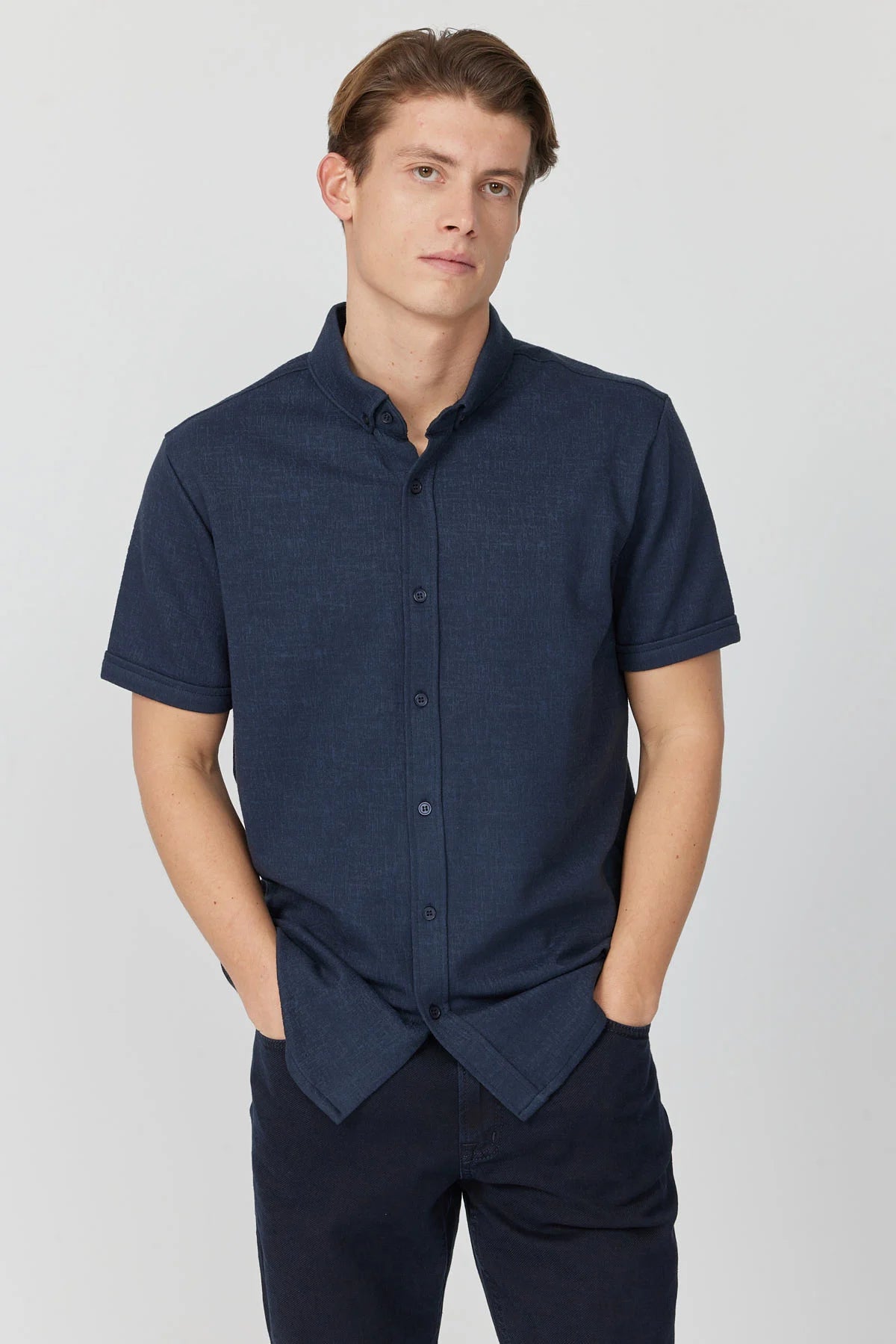 Men's Textured Shirt