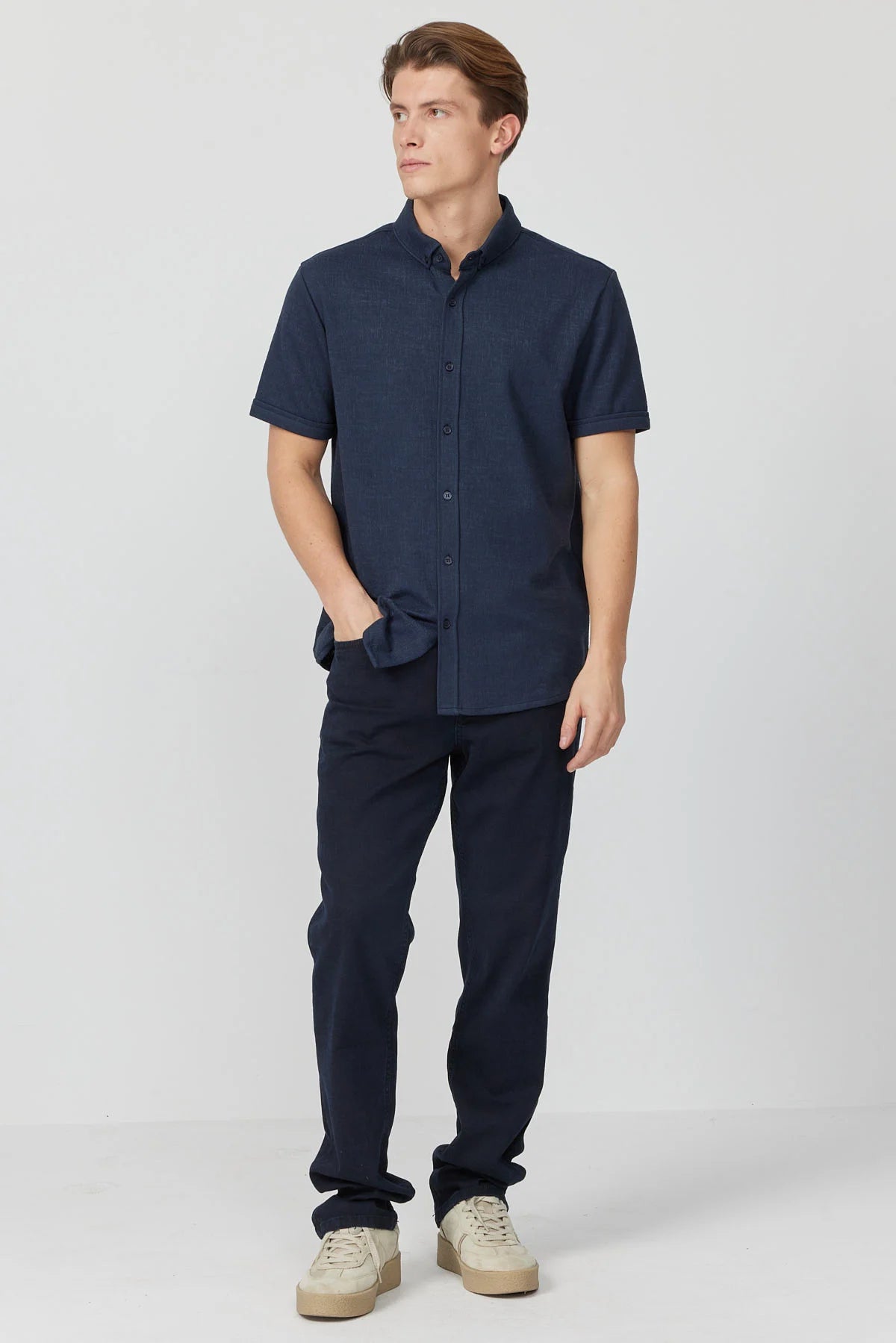 Men's Textured Shirt