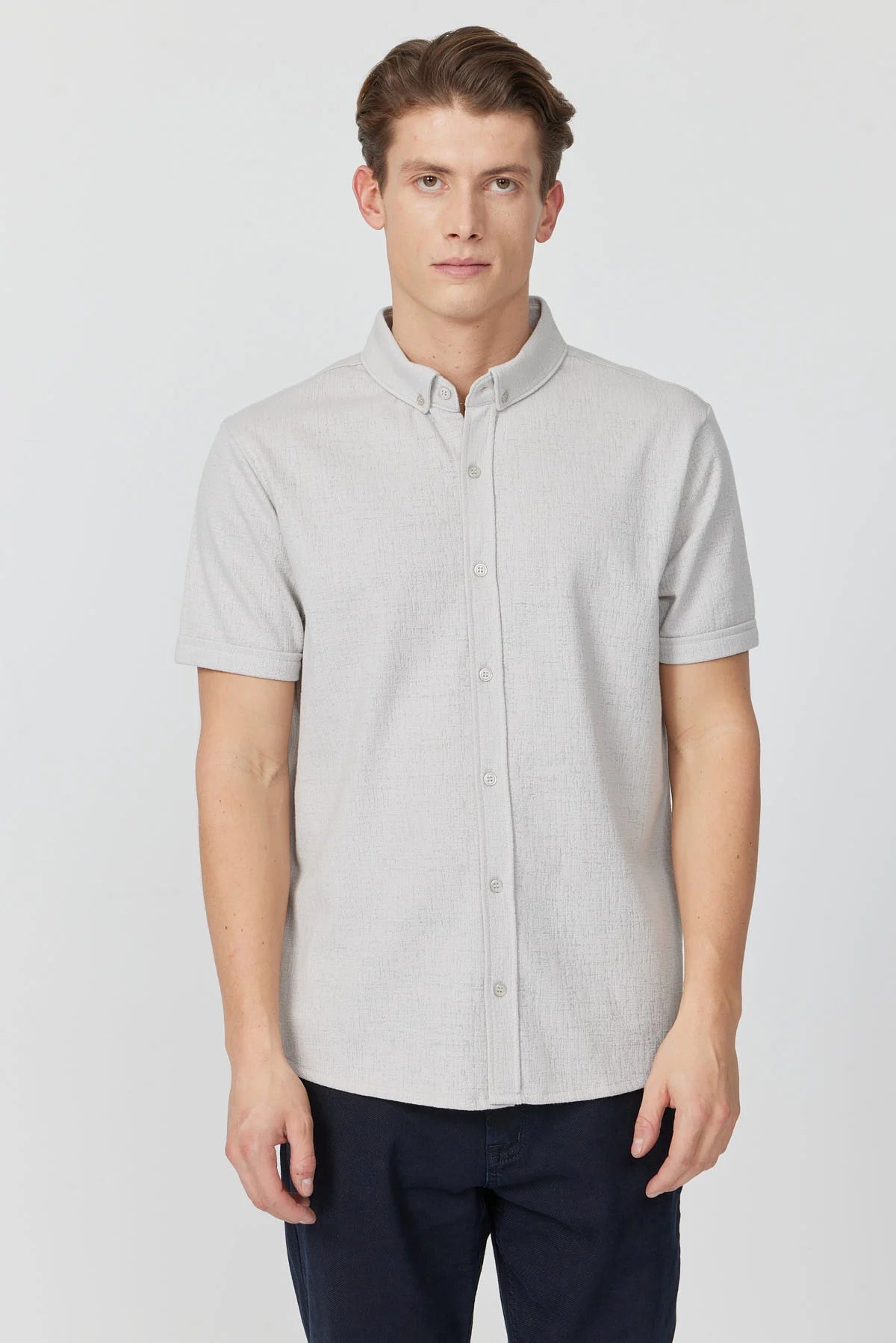Men's Textured Shirt