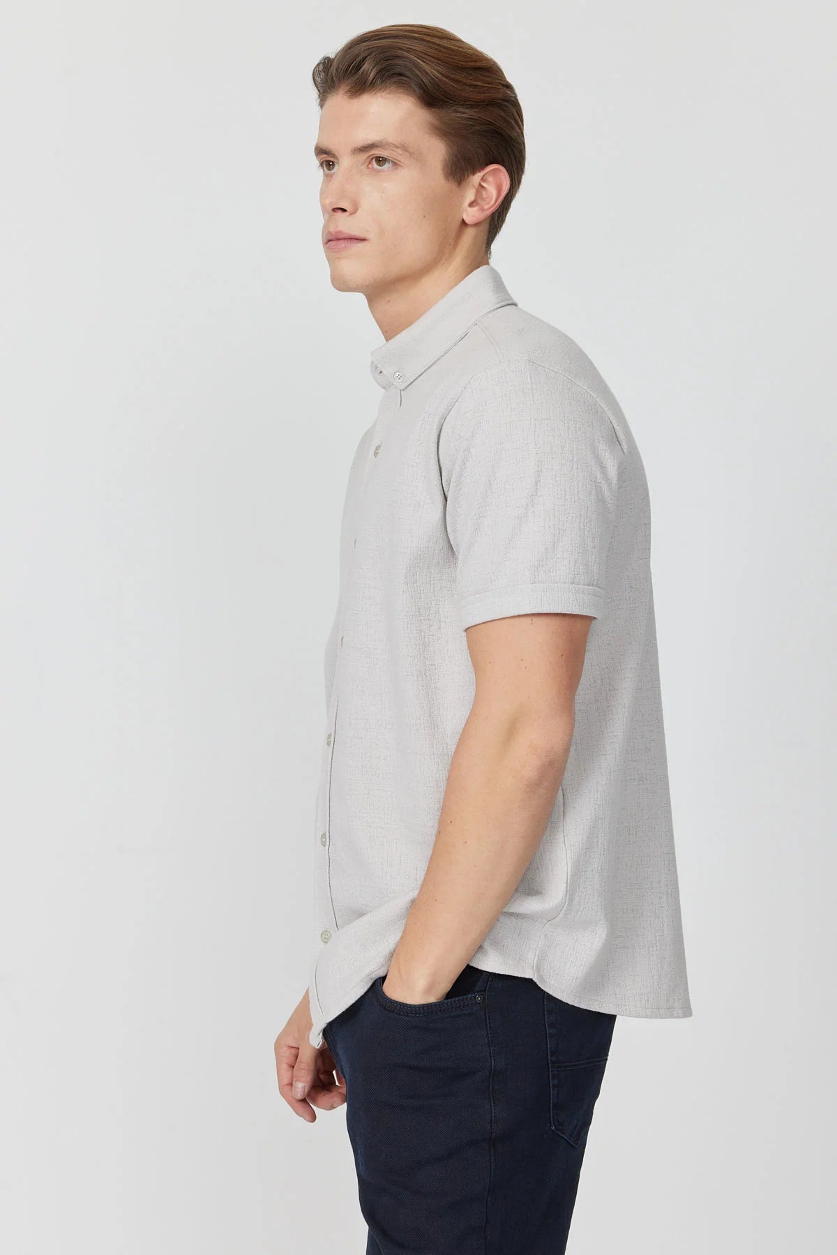 Men's Textured Shirt