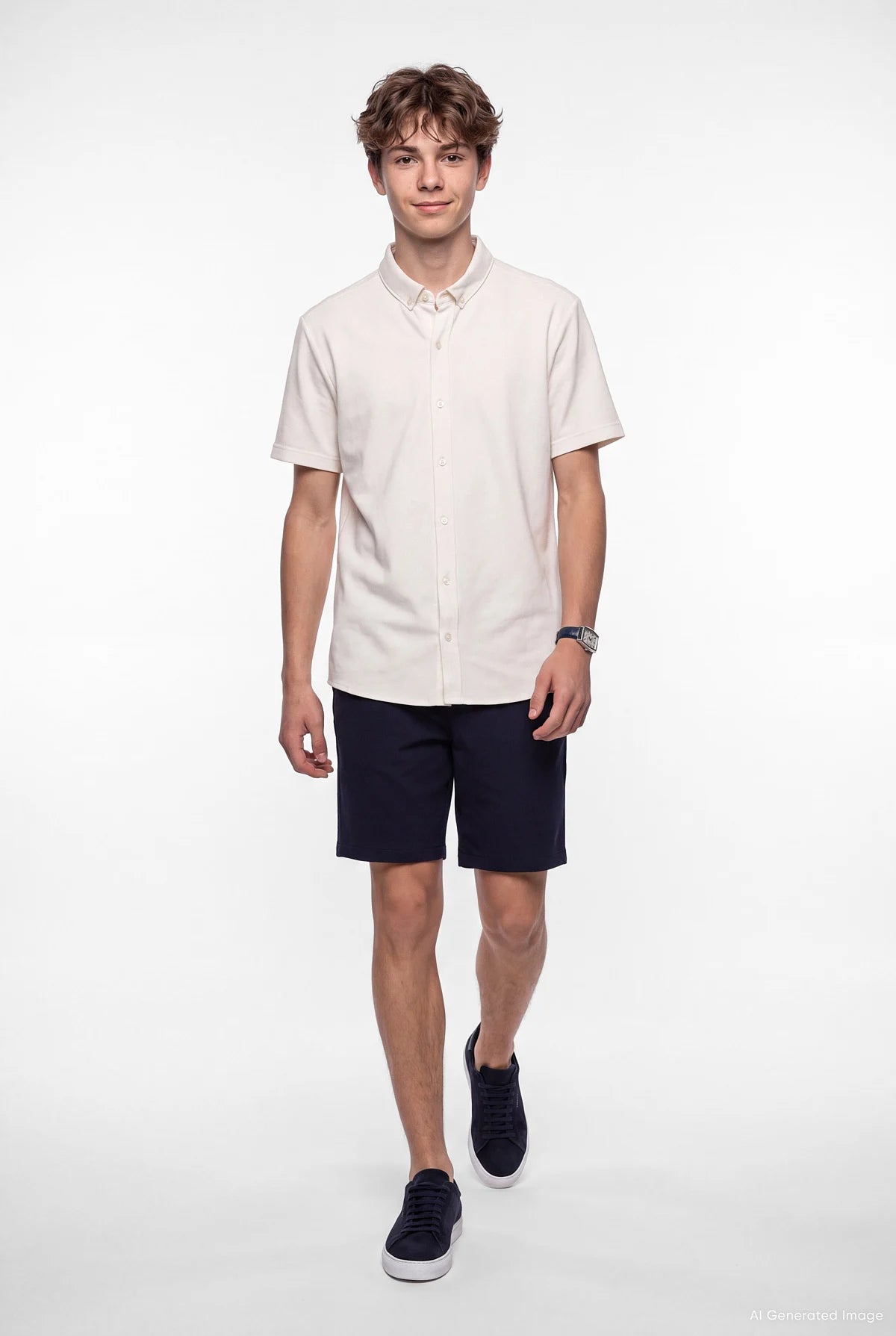 Men's Button-Down Collar Shirt