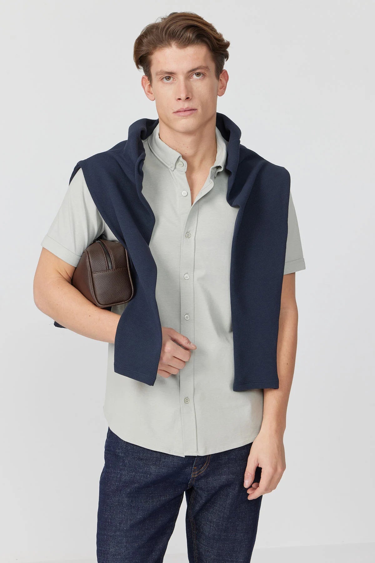 Men's Button-Down Collar Shirt