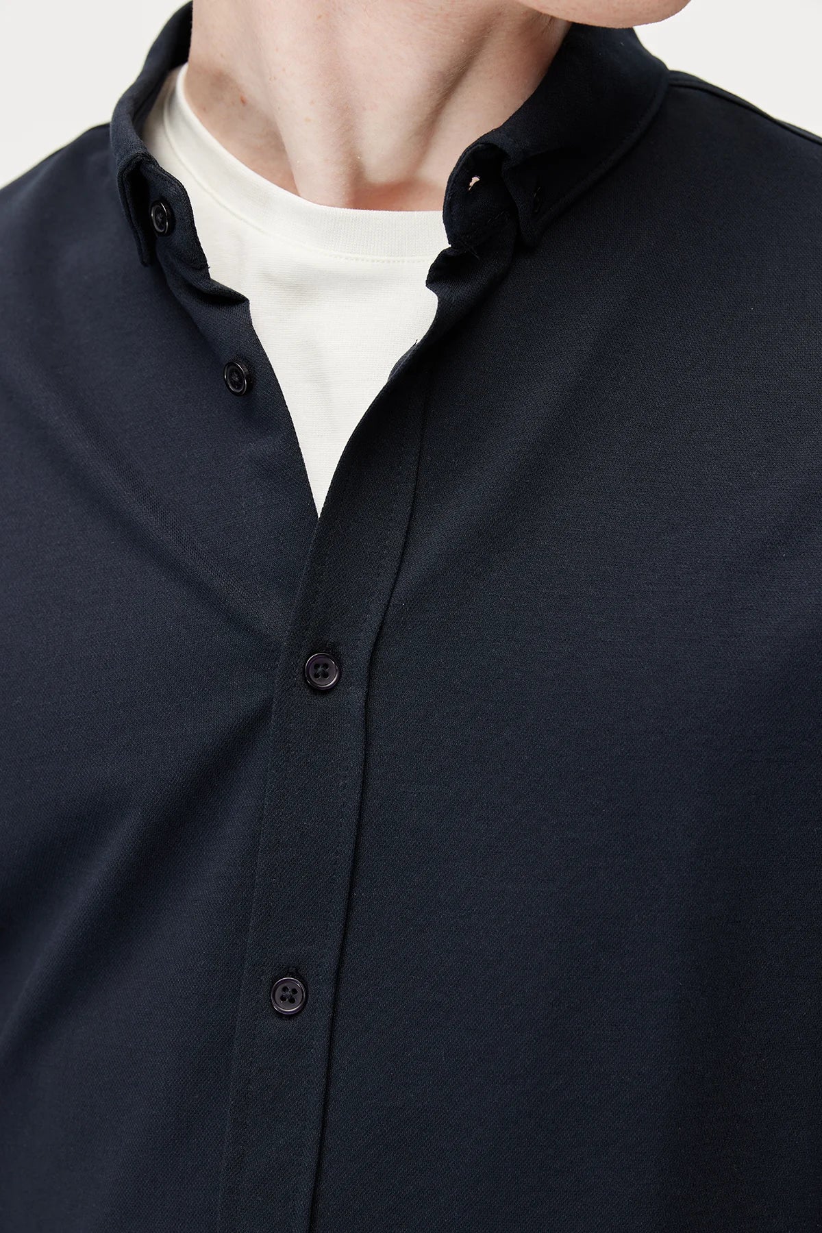 Men's Soft Textured Short-Sleeve Shirt