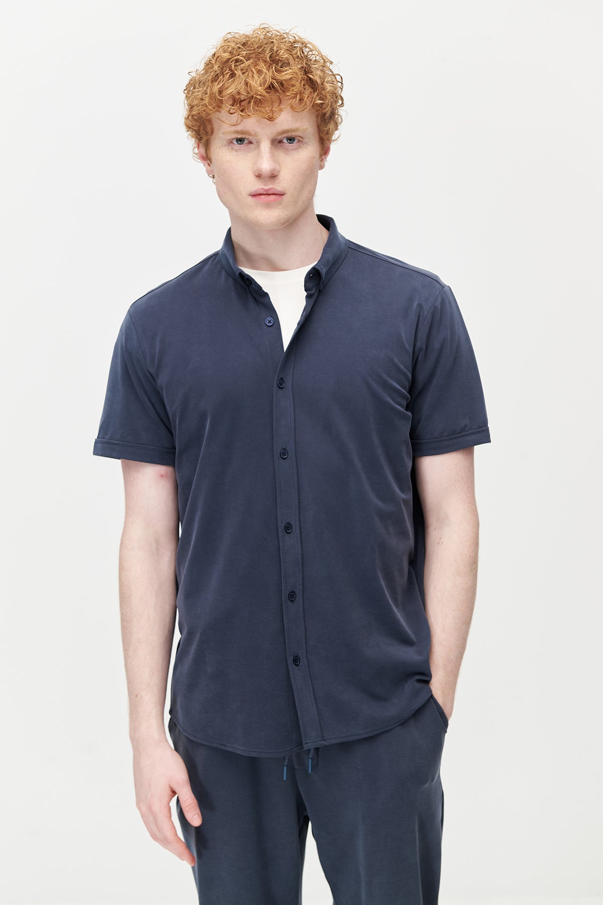 Men's Soft Textured Shirt