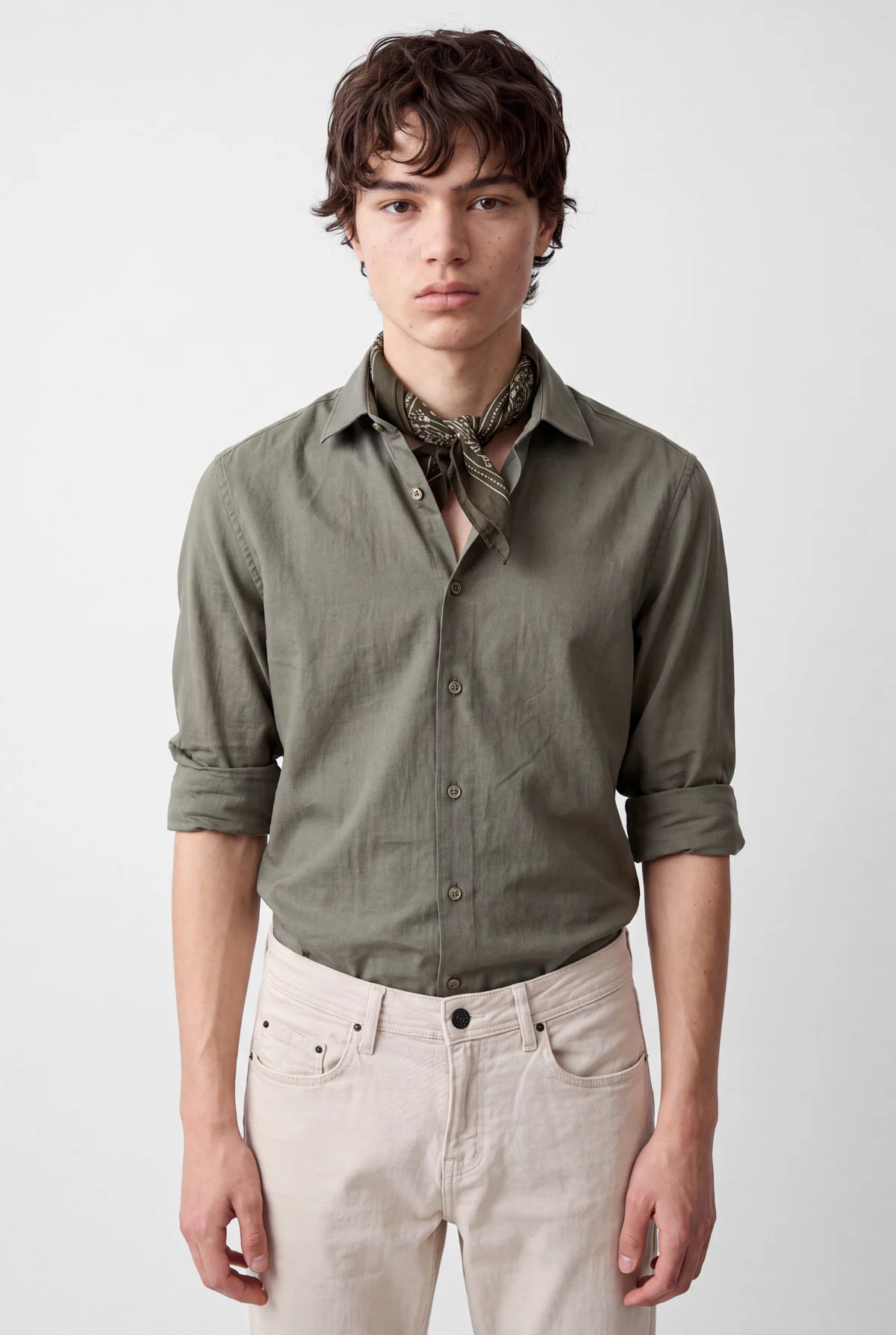 Men's Regular Tencel Shirt