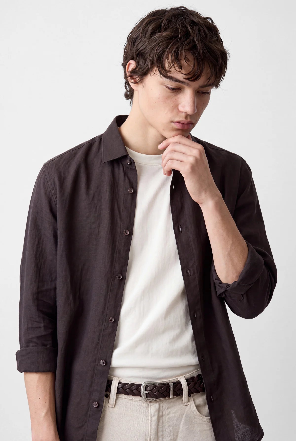 Men's Regular Tencel Shirt