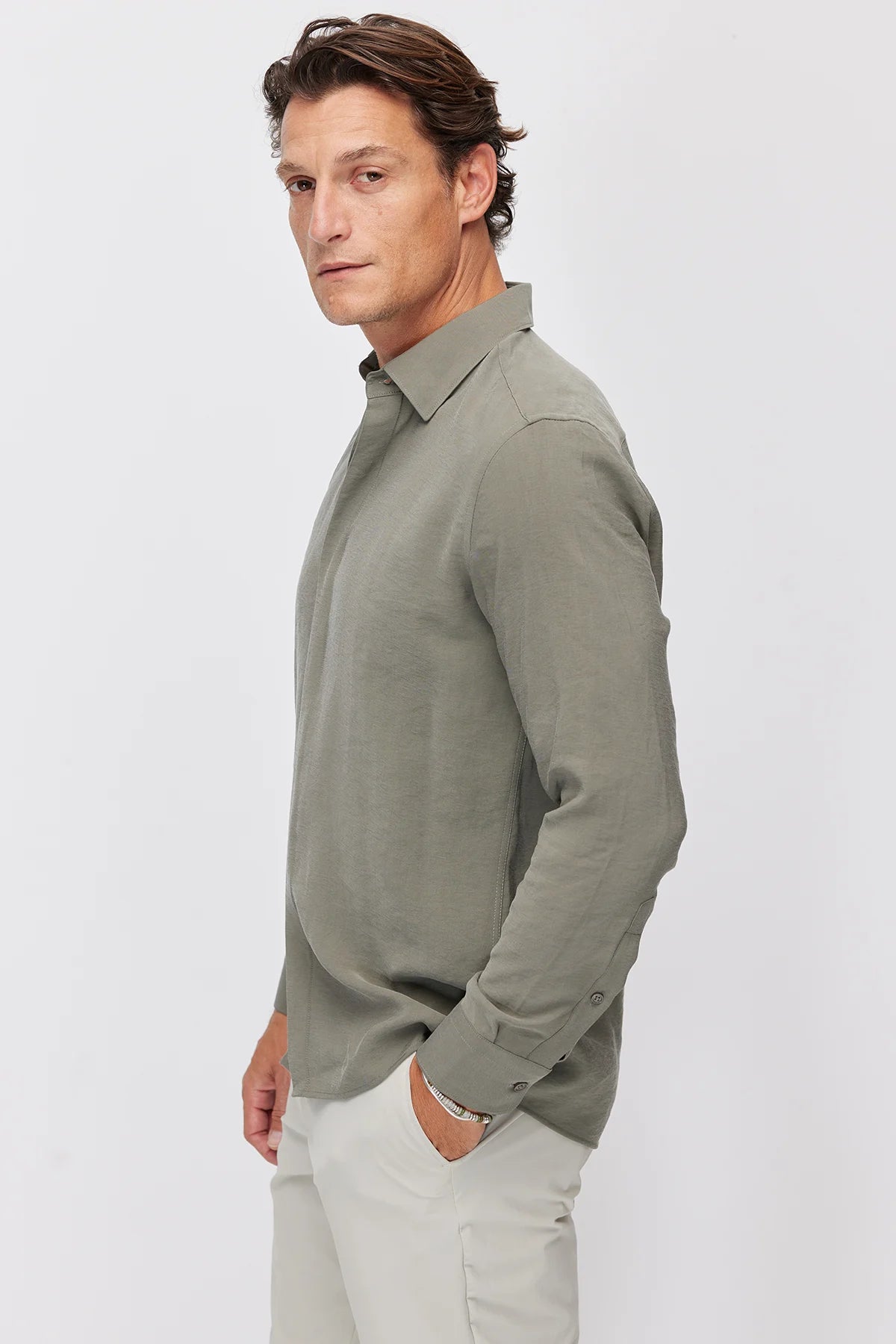 Men's Regular Soft Textured Shirt