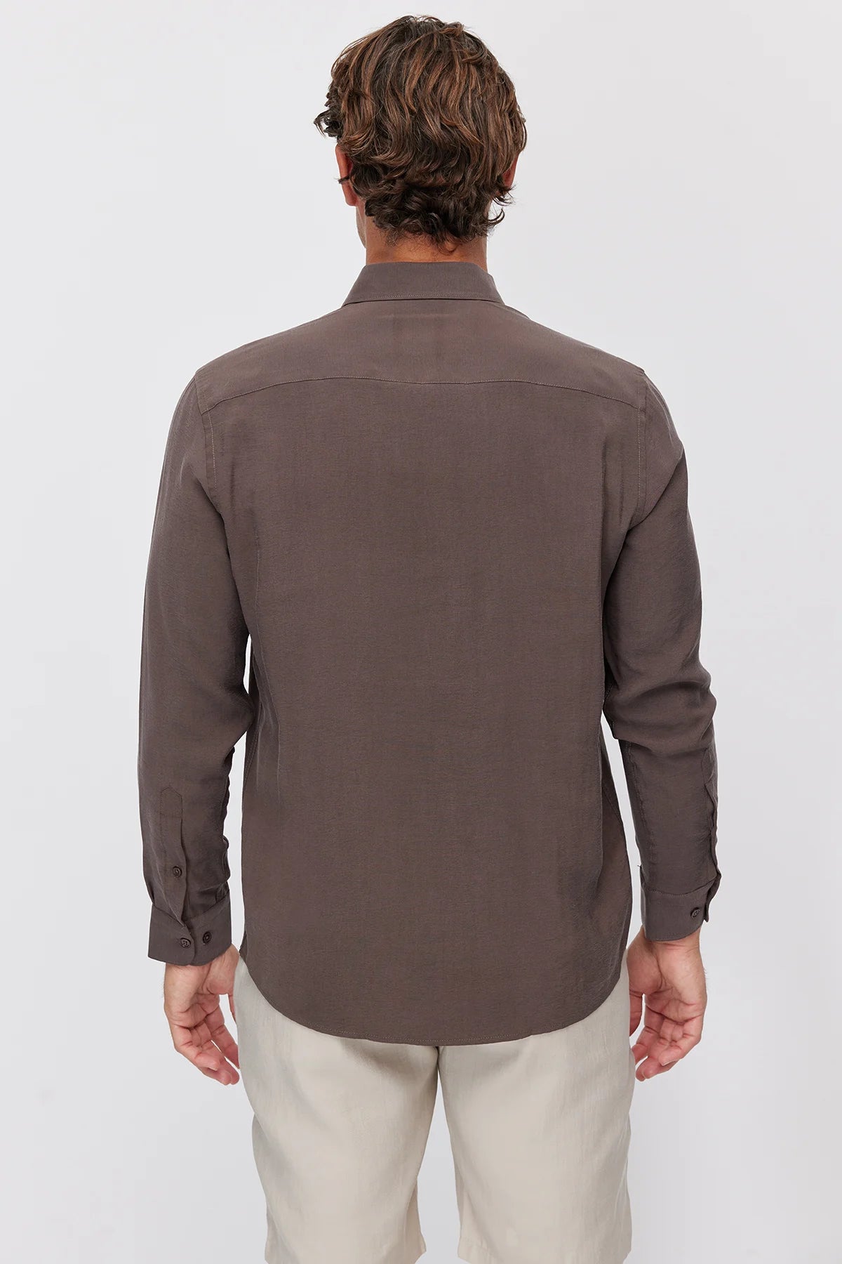 Men's Regular Soft Textured Shirt