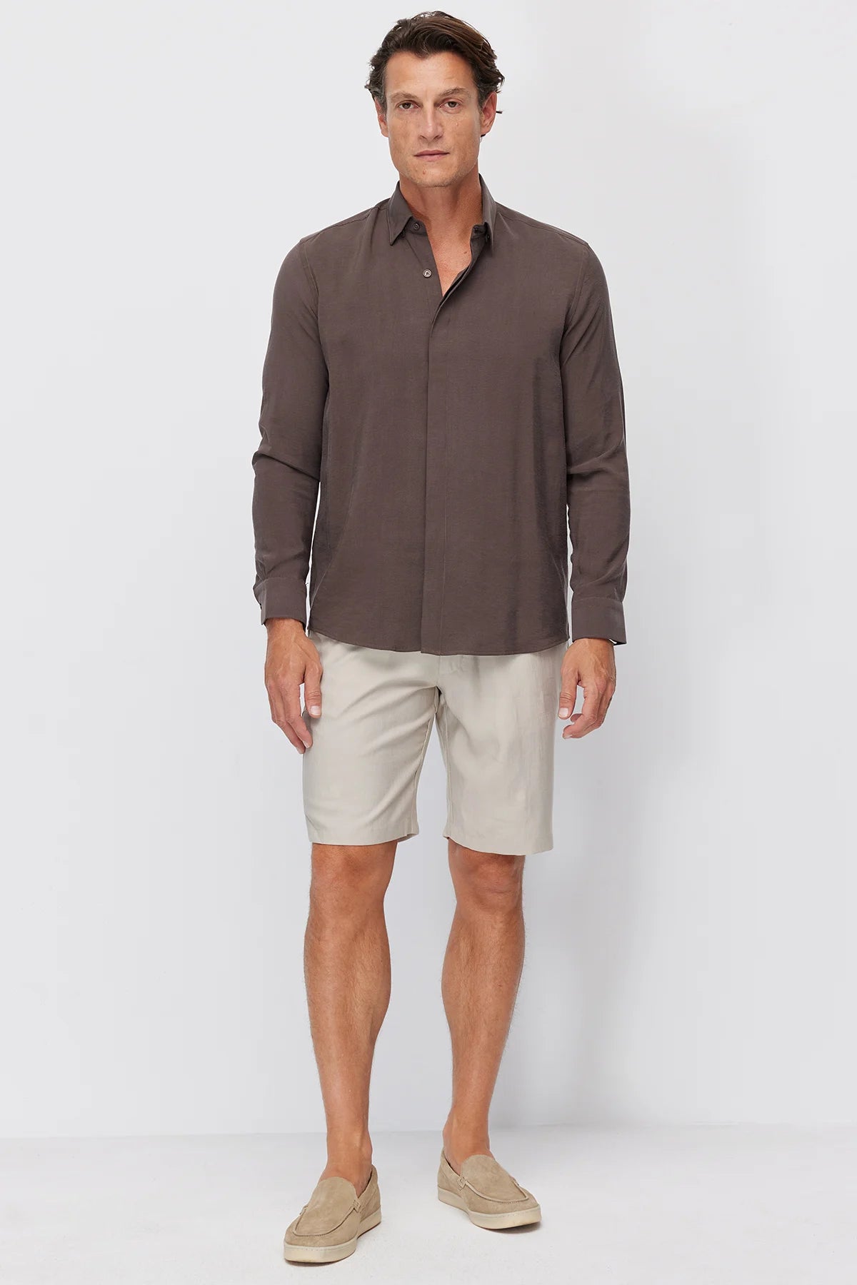 Men's Regular Soft Textured Shirt
