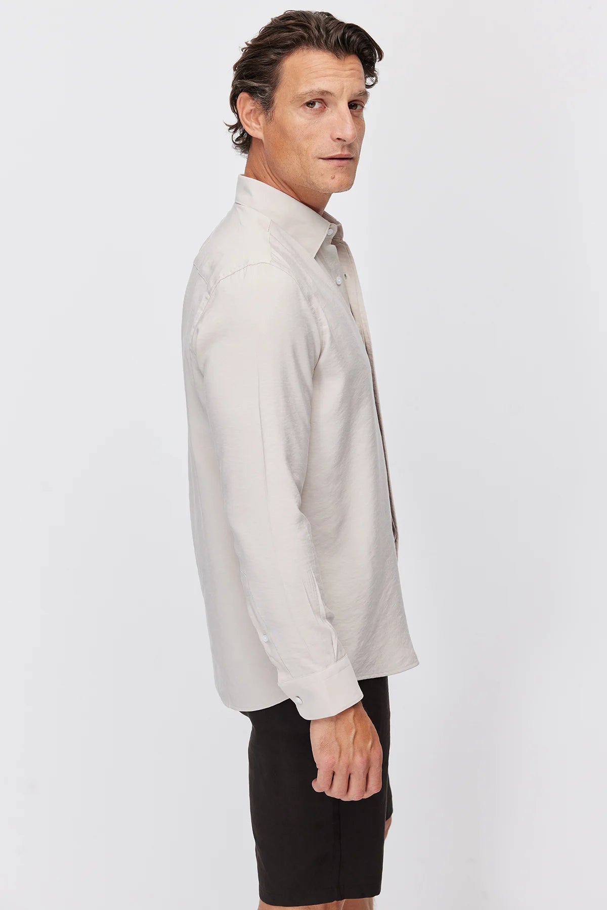 Men's Regular Soft Textured Shirt