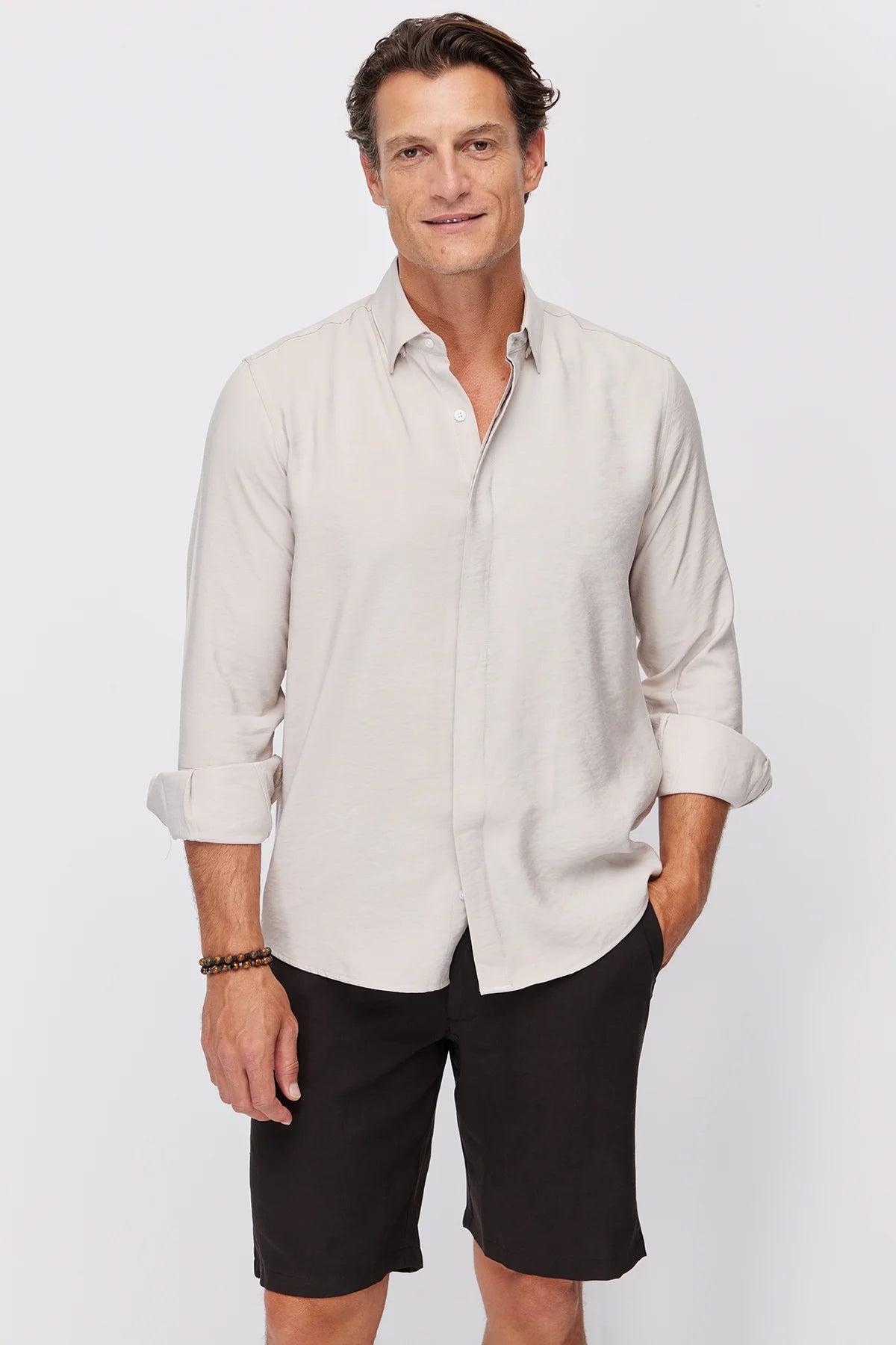 Men's Regular Soft Textured Shirt