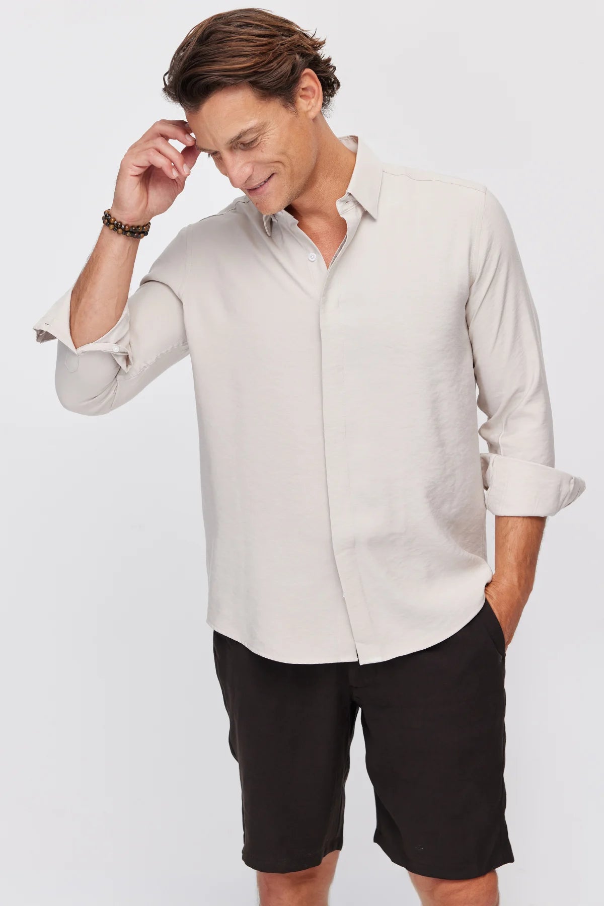 Men's Regular Soft Textured Shirt
