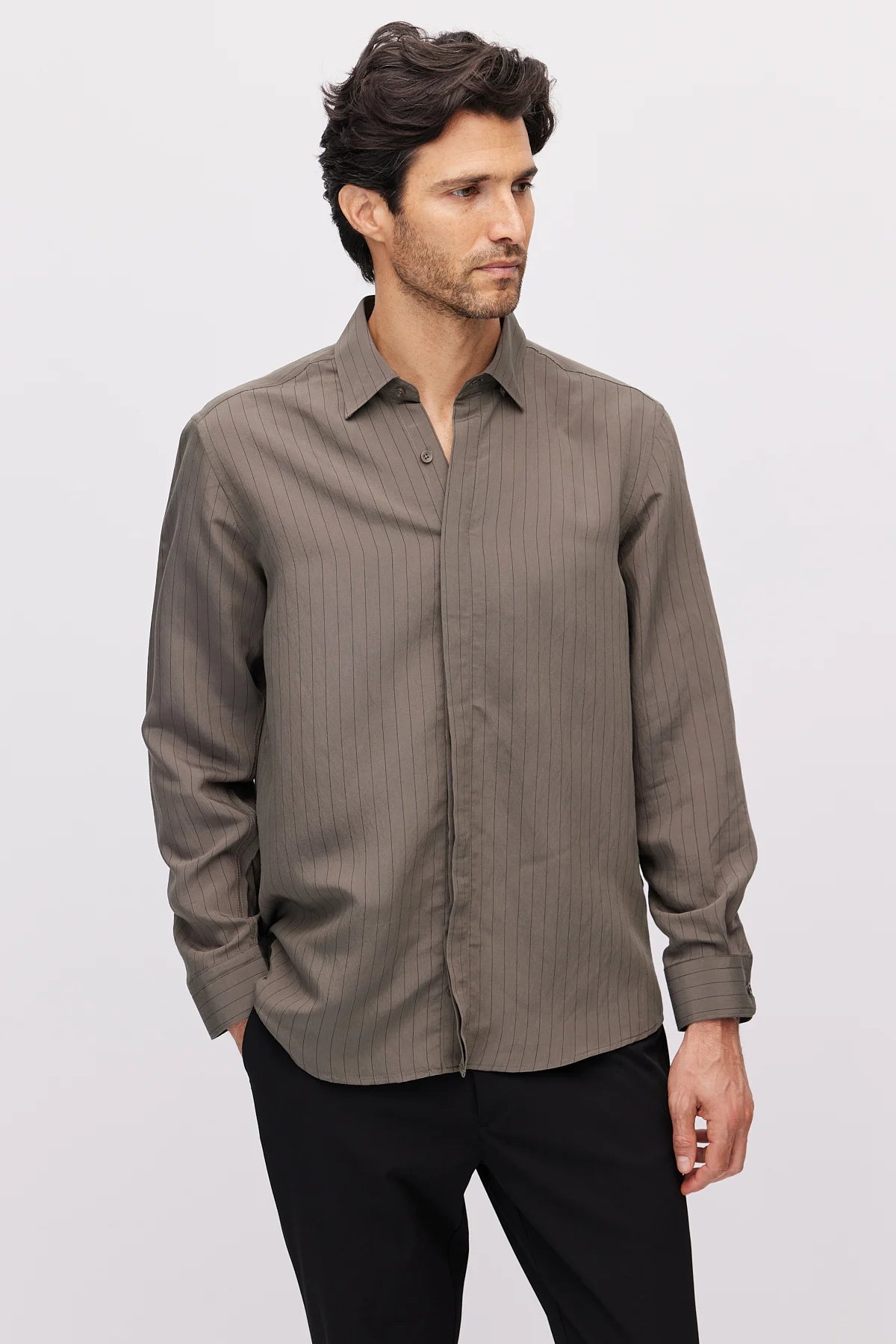 Men's Regular Striped Shirt