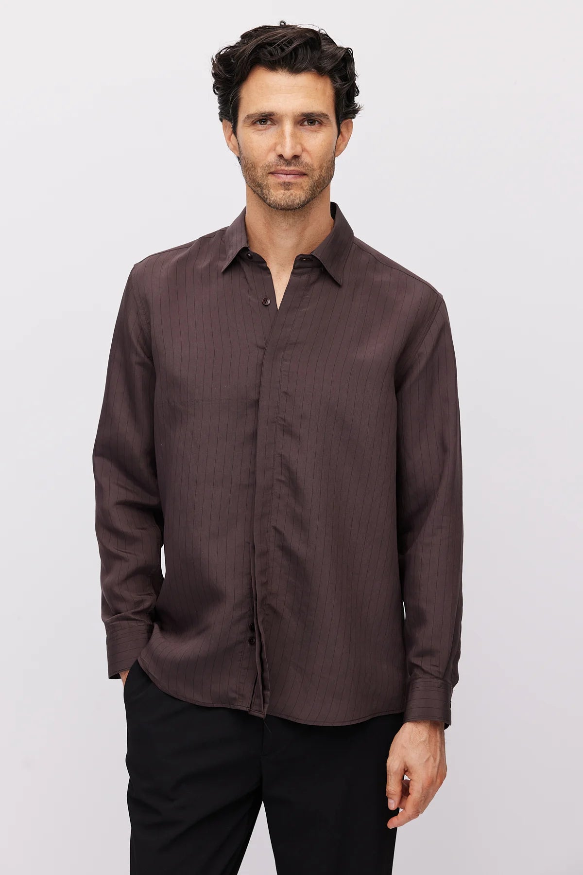 Men's Regular Striped Shirt