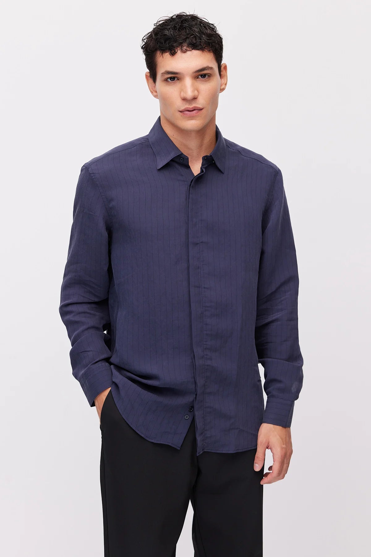Men's Regular Striped Shirt
