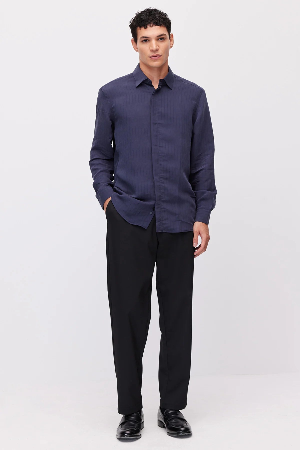 Men's Regular Striped Shirt