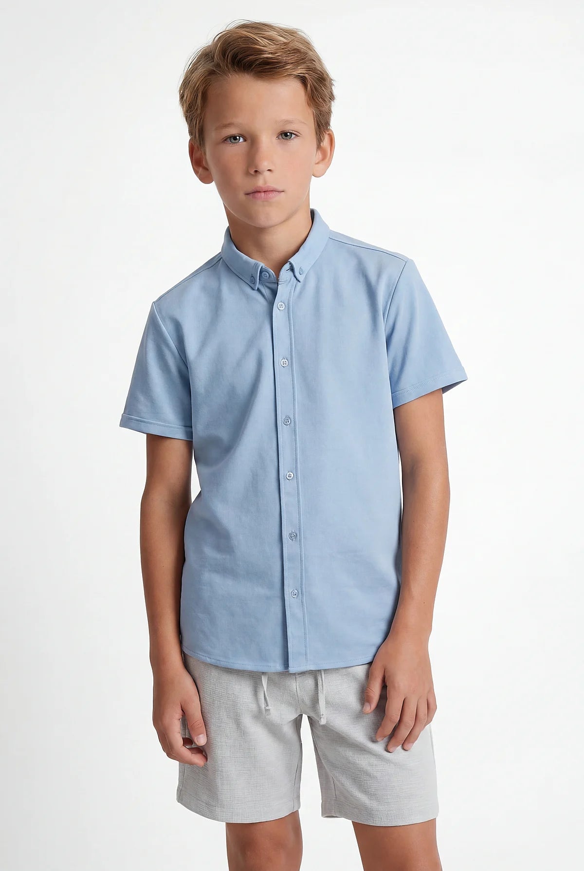 Boys' Short-Sleeved Shirt