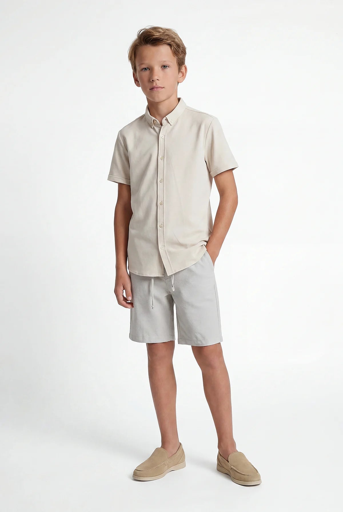 Boys' Short-Sleeved Shirt