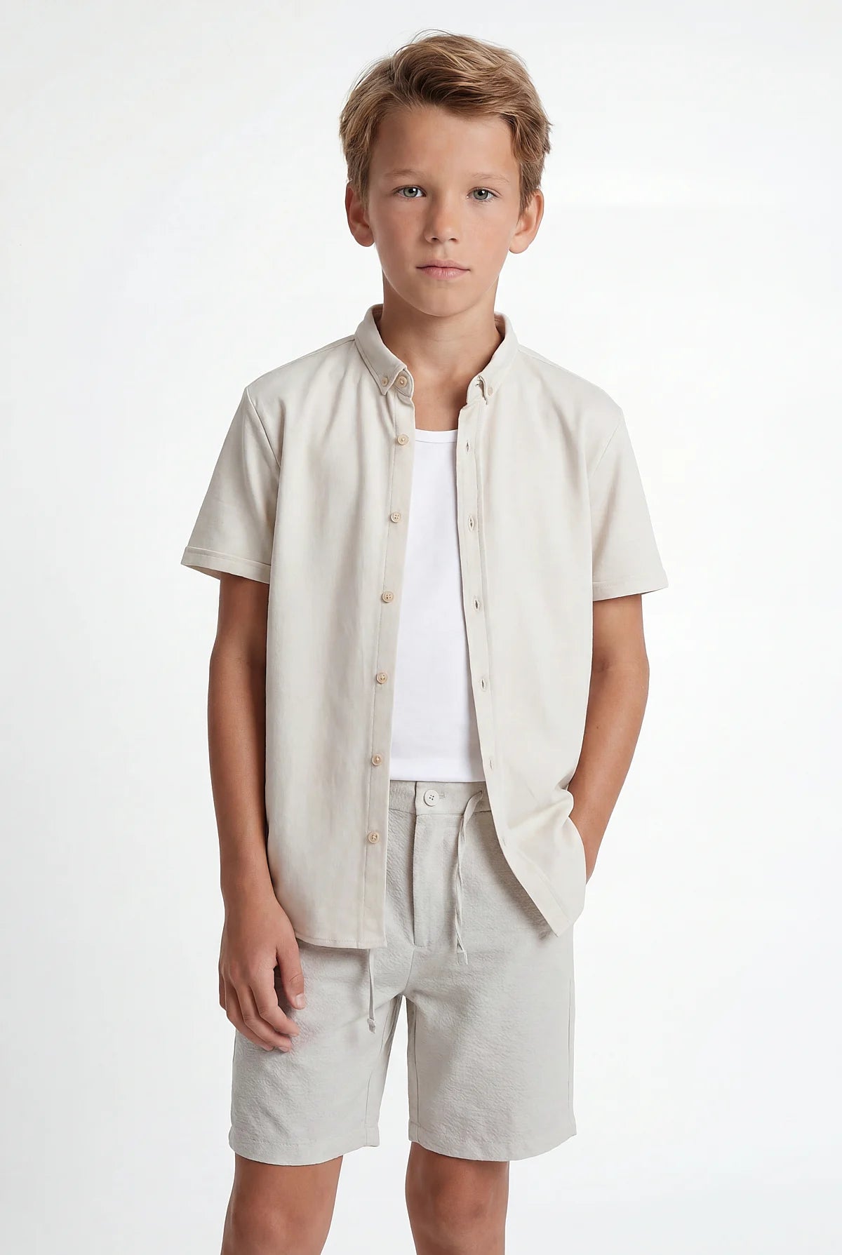 Boys' Short-Sleeved Shirt