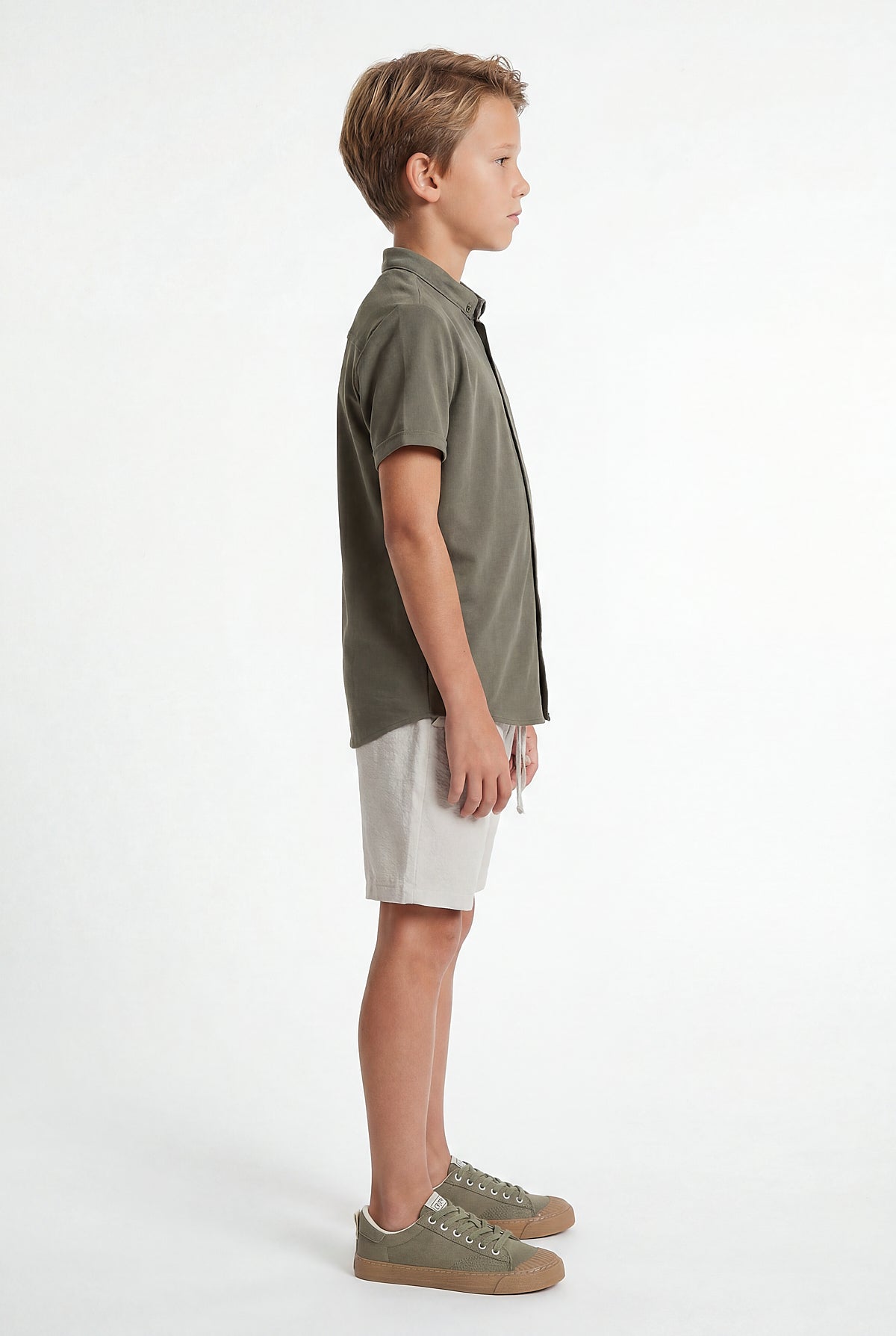 Boys' Button-Down Collar Shirt
