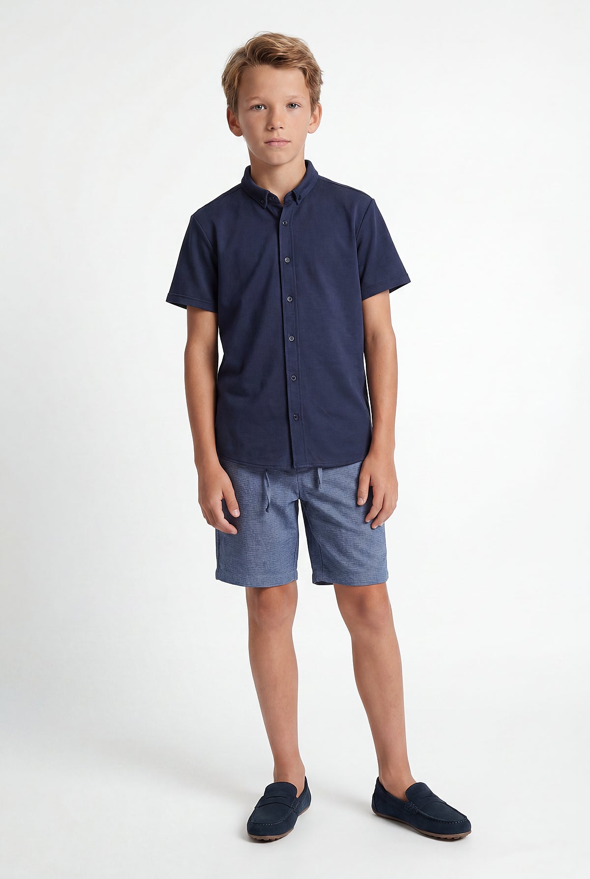Boys' Button-Down Collar Shirt