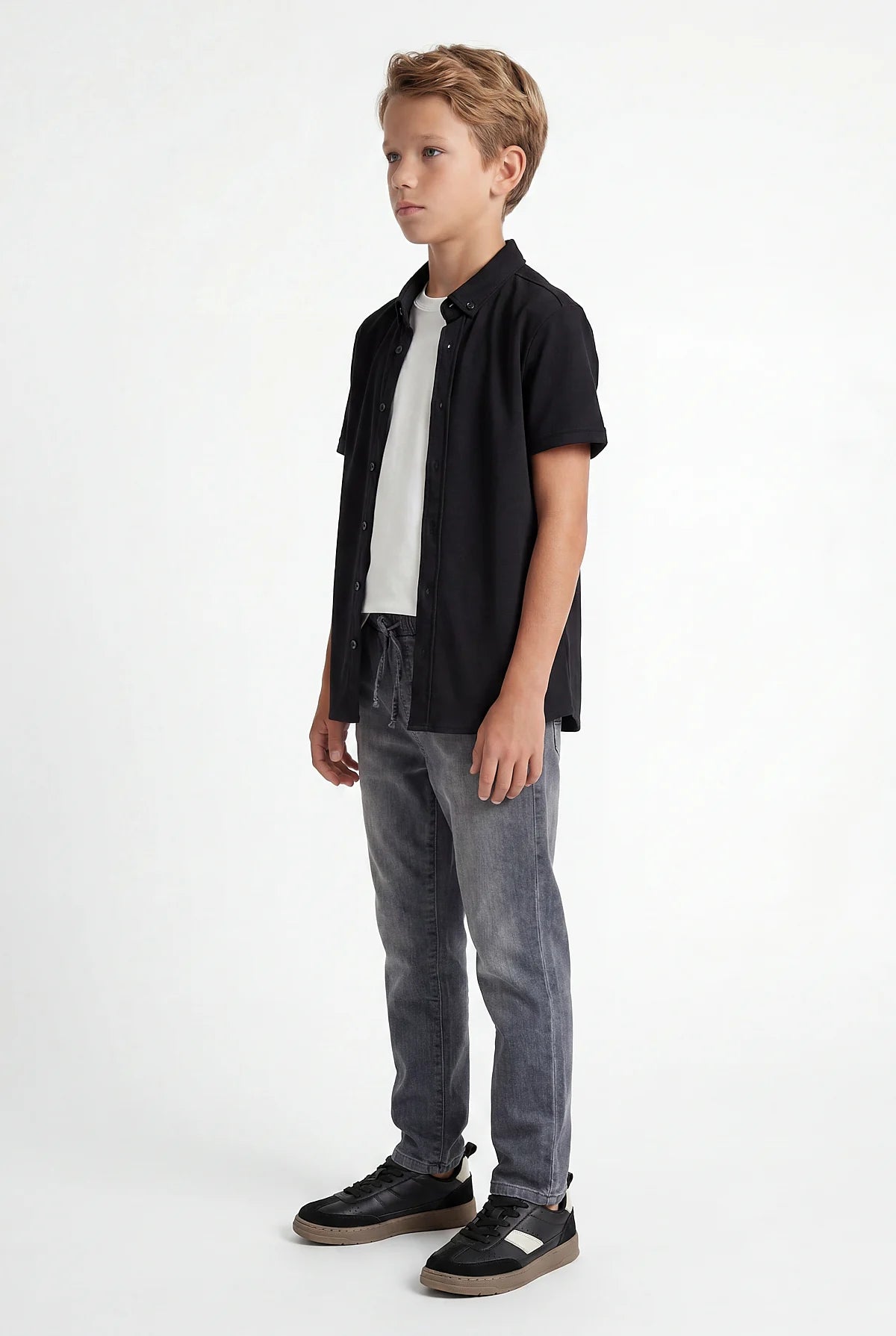 Boys' Button-Down Collar Shirt