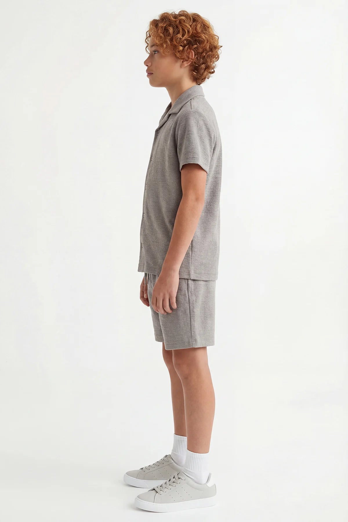 Boys' Cuban Collar Shirt
