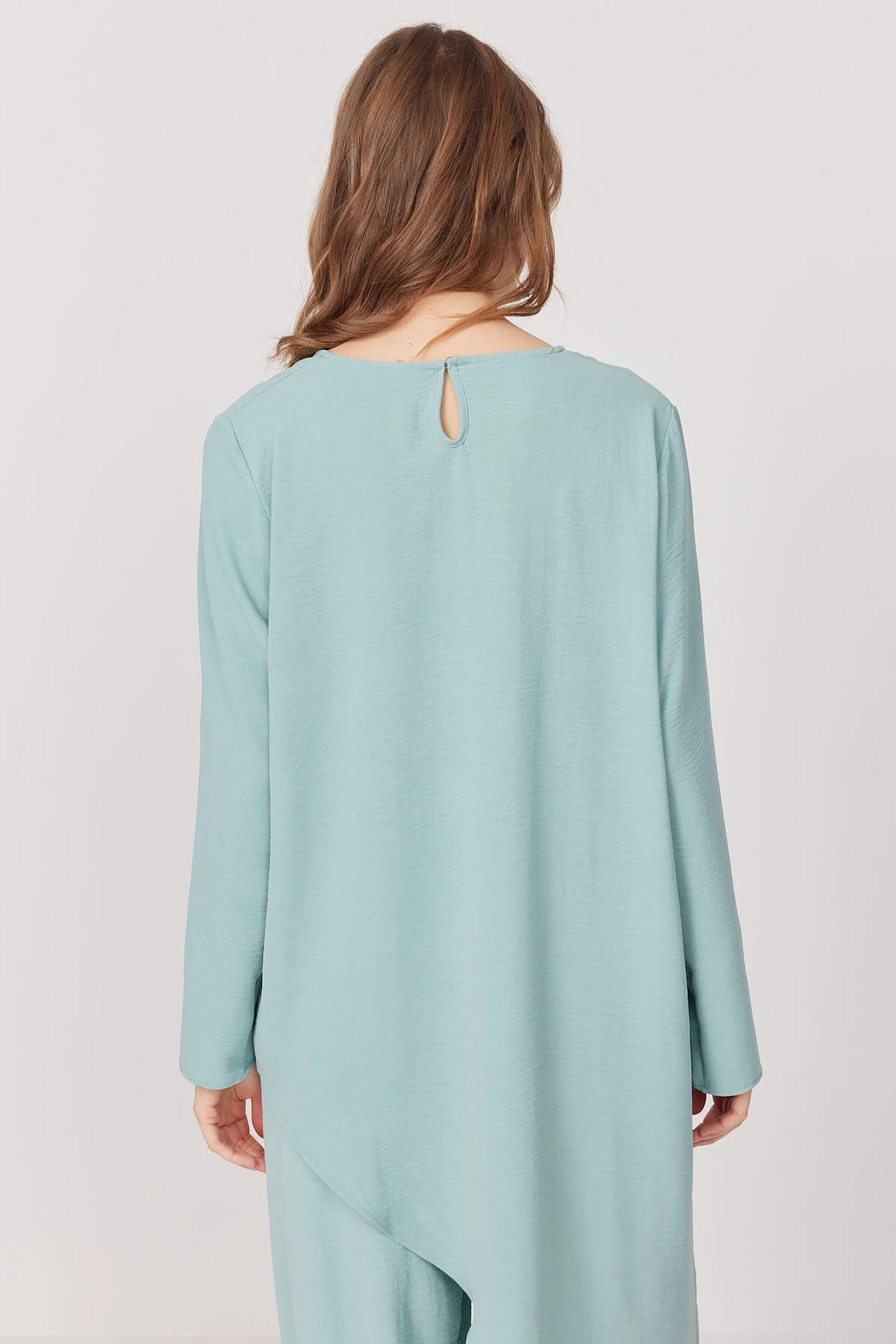 Women's Asymmetric Hem Blouse