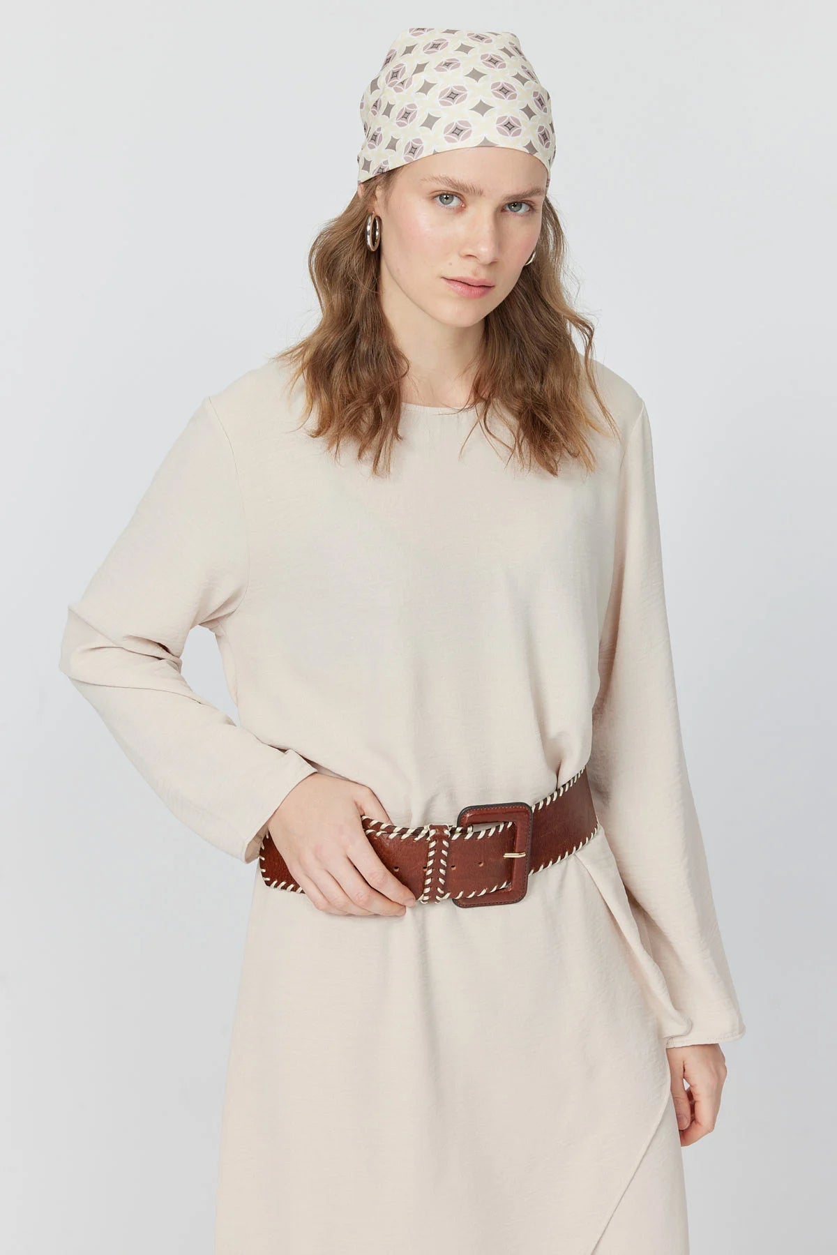 Women's Asymmetric Hem Blouse