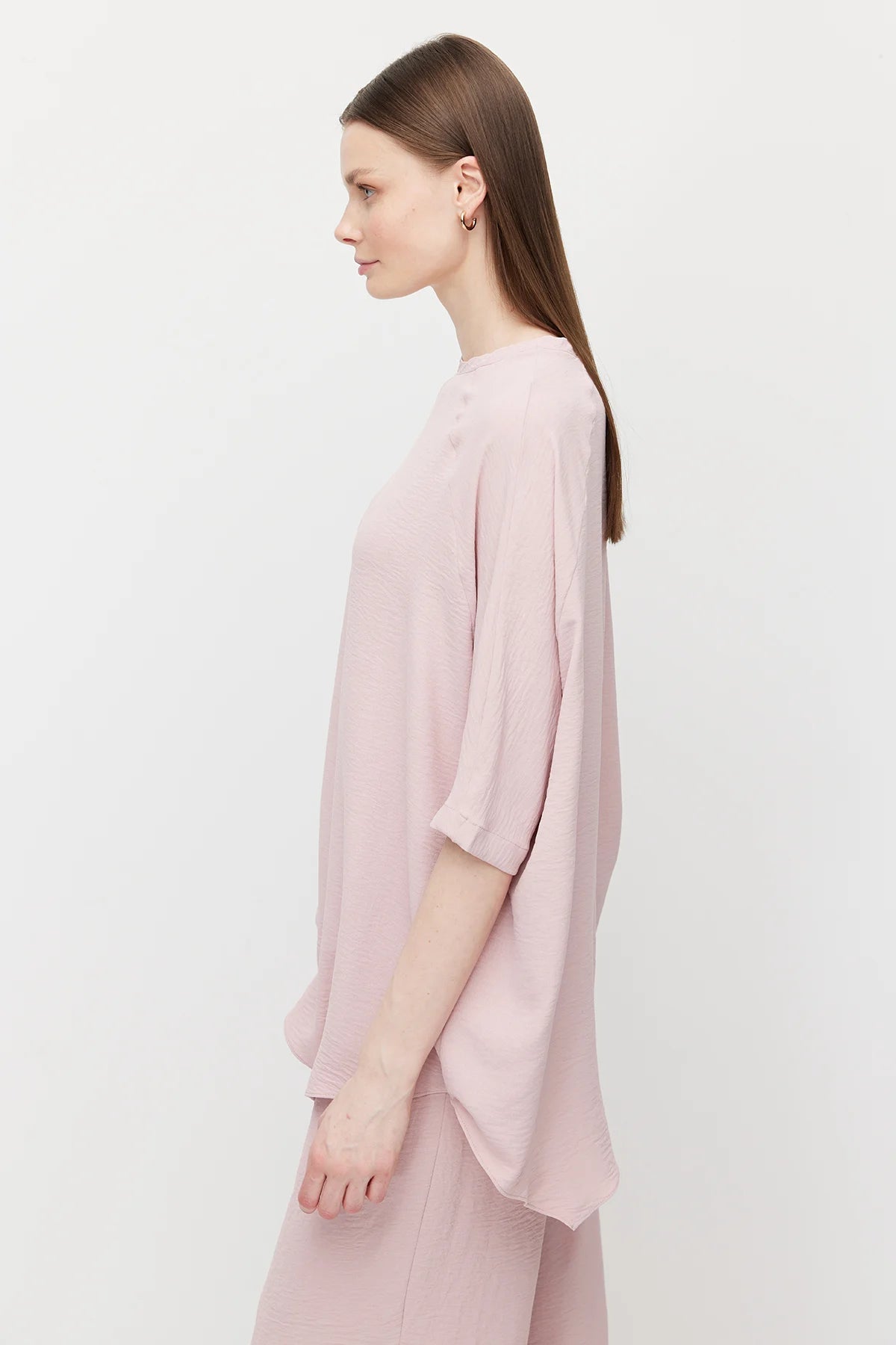 Women's Asymmetrical Cut Oversize Blouse