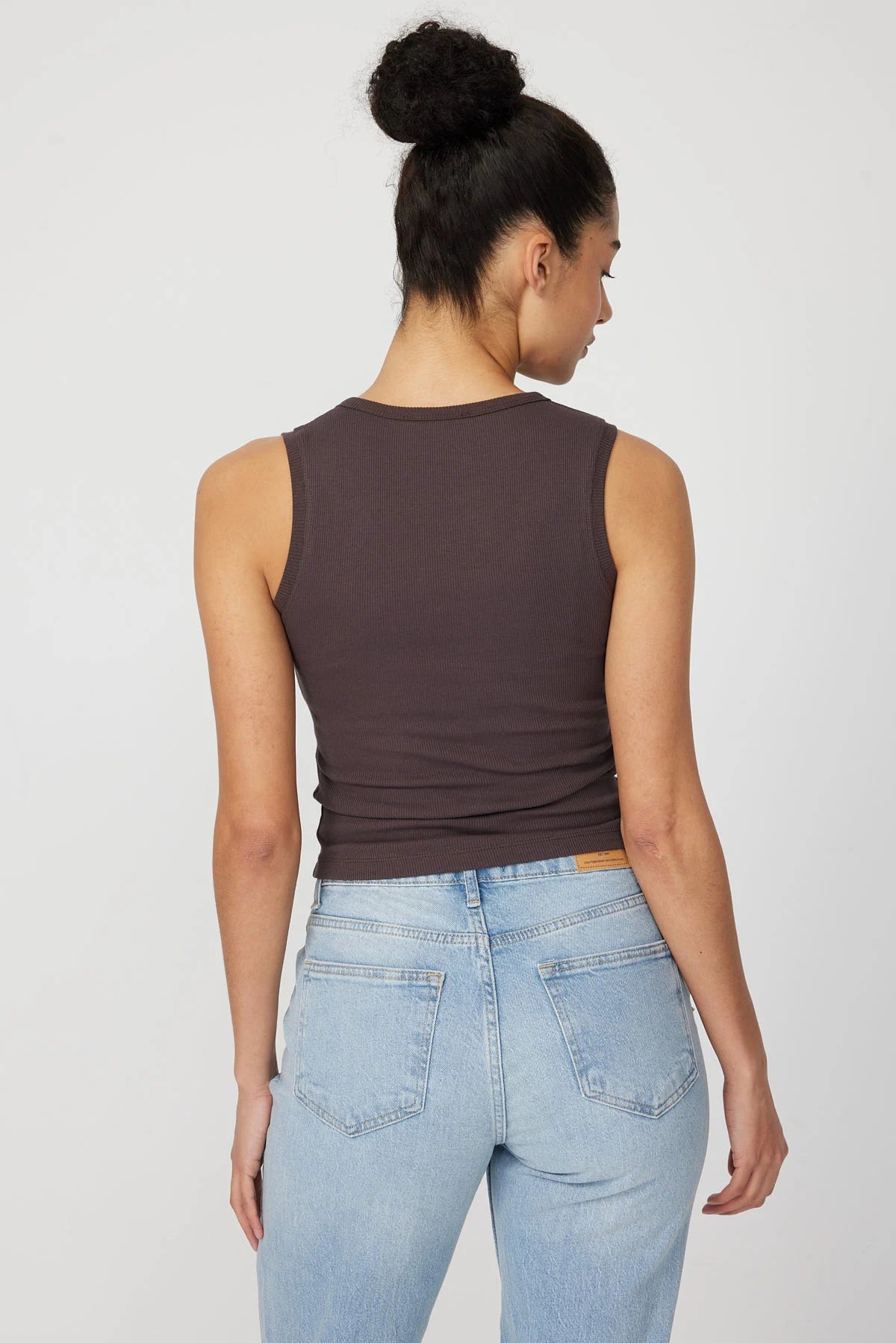 Women's Front Snap Sleeveless Blouse
