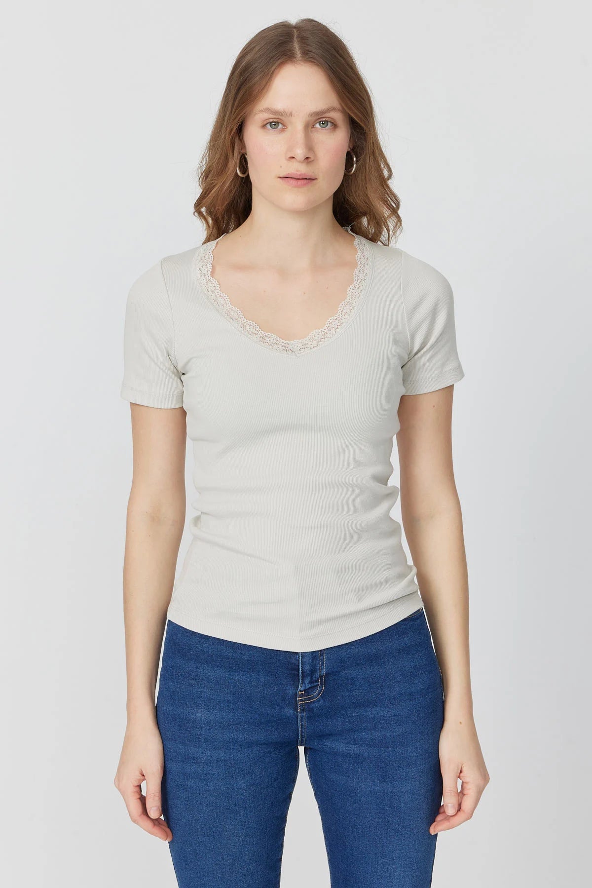 Women’s Lace-Detail Blouse