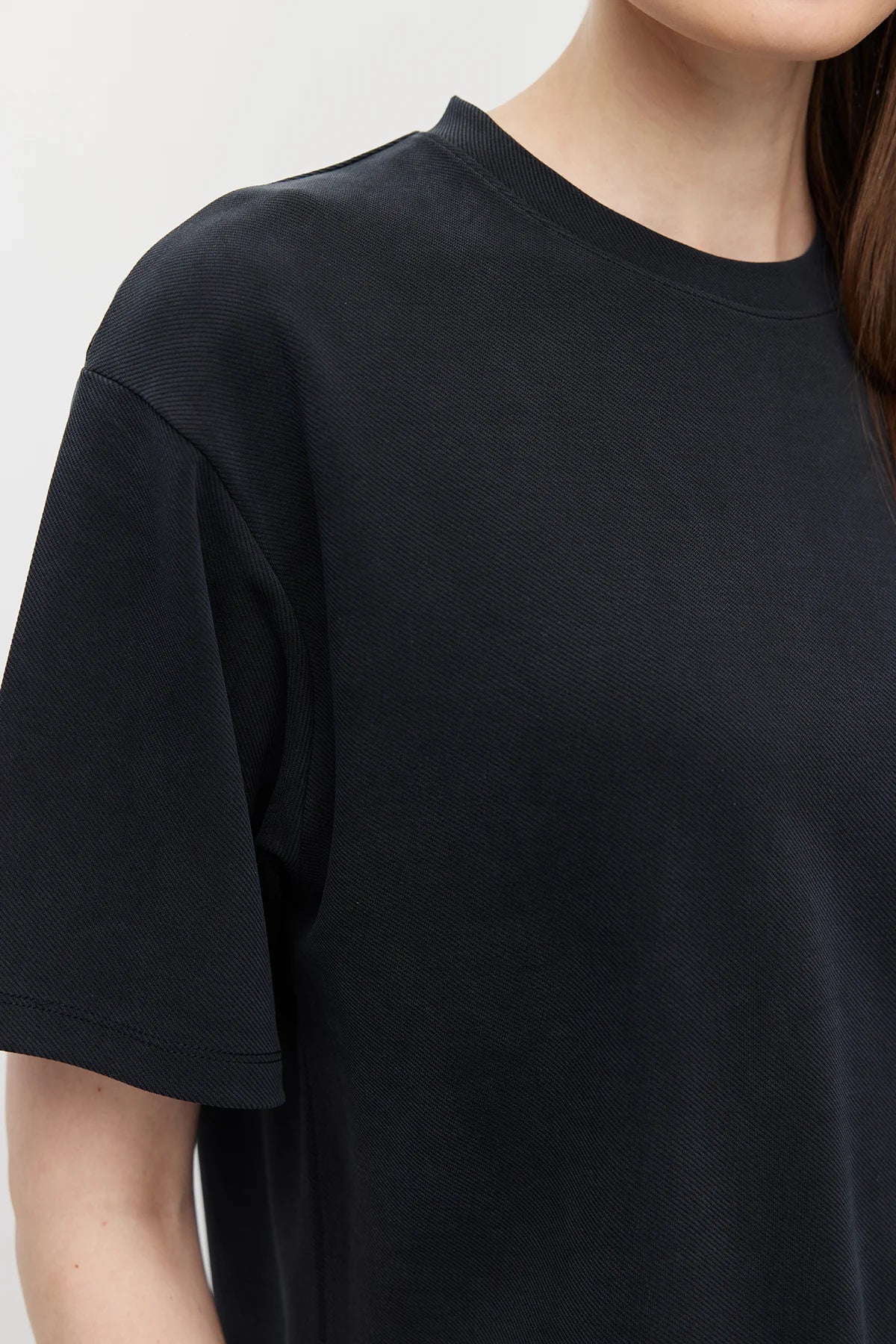 Kadın Yumuşak Dokulu Oversize T shırt