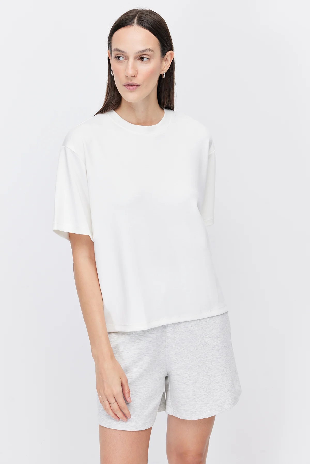 Women's Crew Neck Basic T-shirt