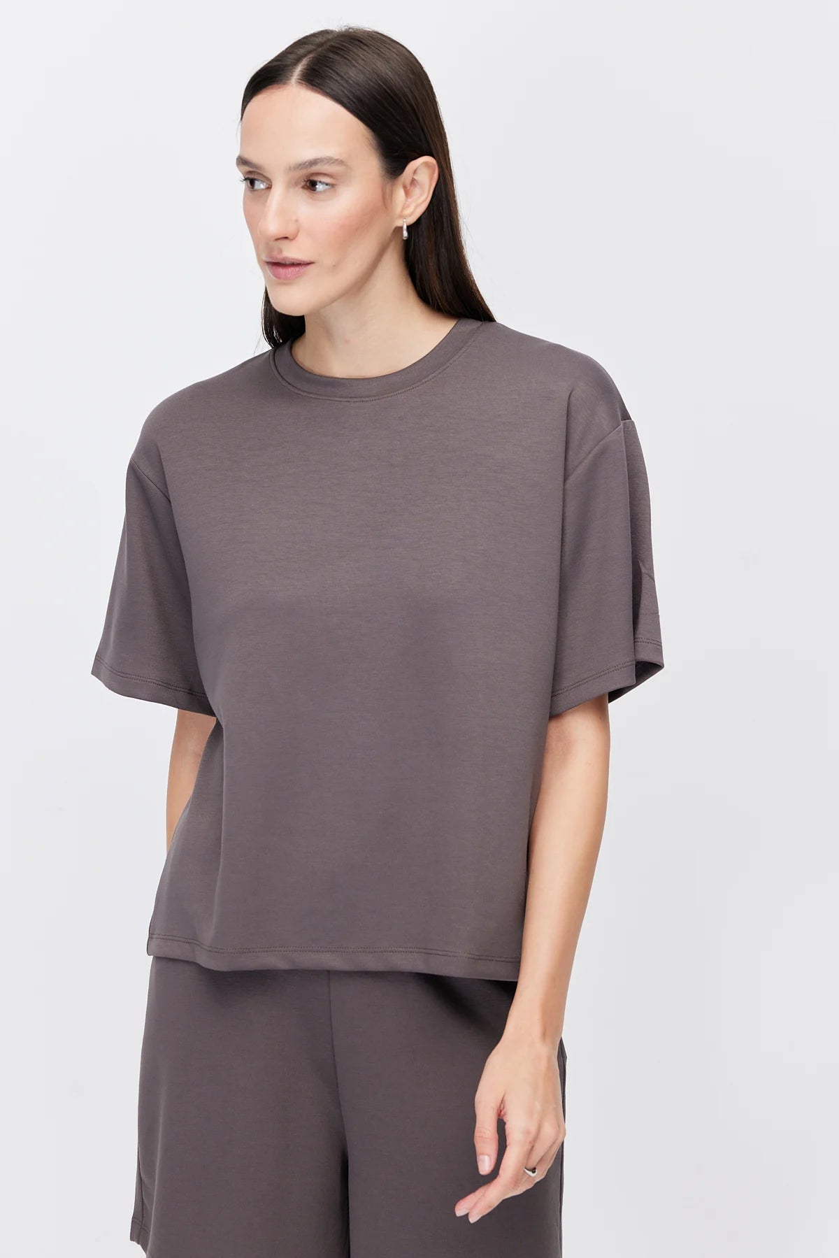 Women's Crew Neck Basic T-shirt