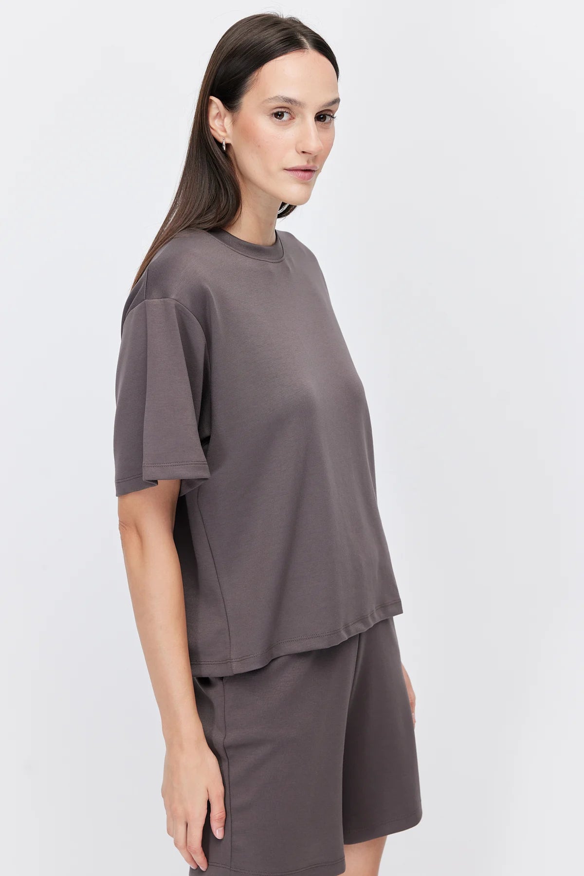 Women's Crew Neck Basic T-shirt