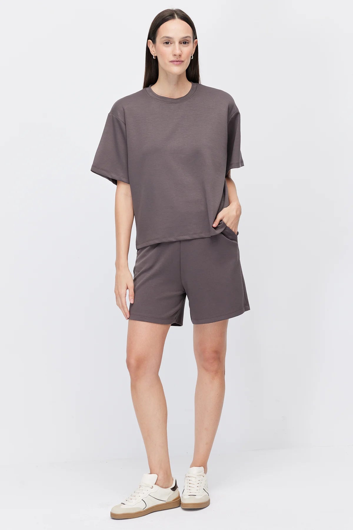 Women's Crew Neck Basic T-shirt