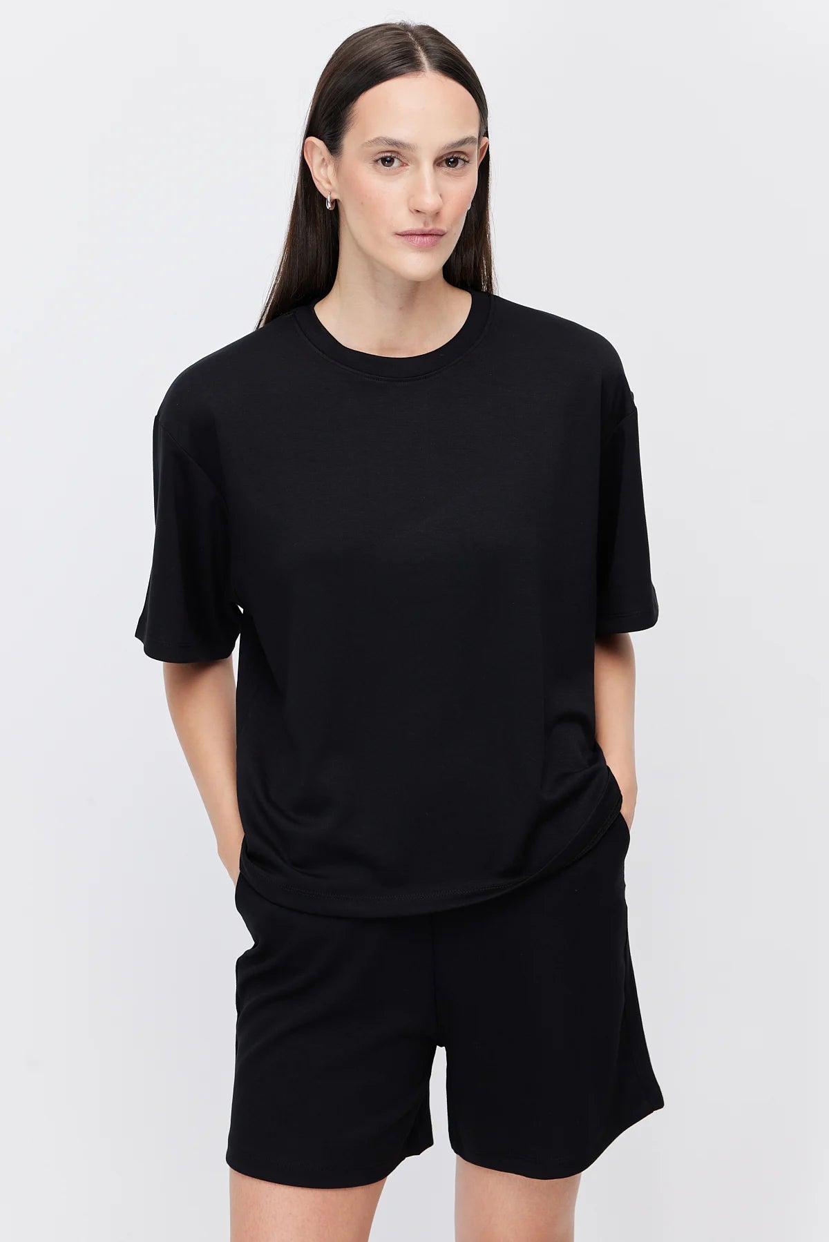 Women's Crew Neck Basic T-shirt