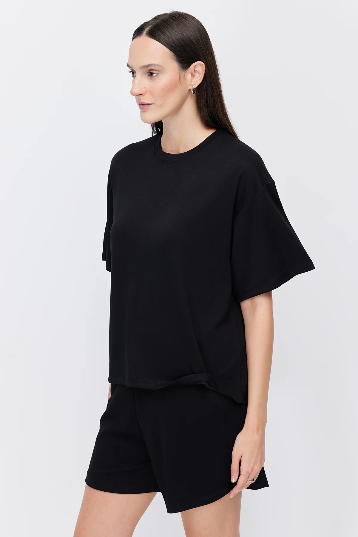 Women's Crew Neck Basic T-shirt