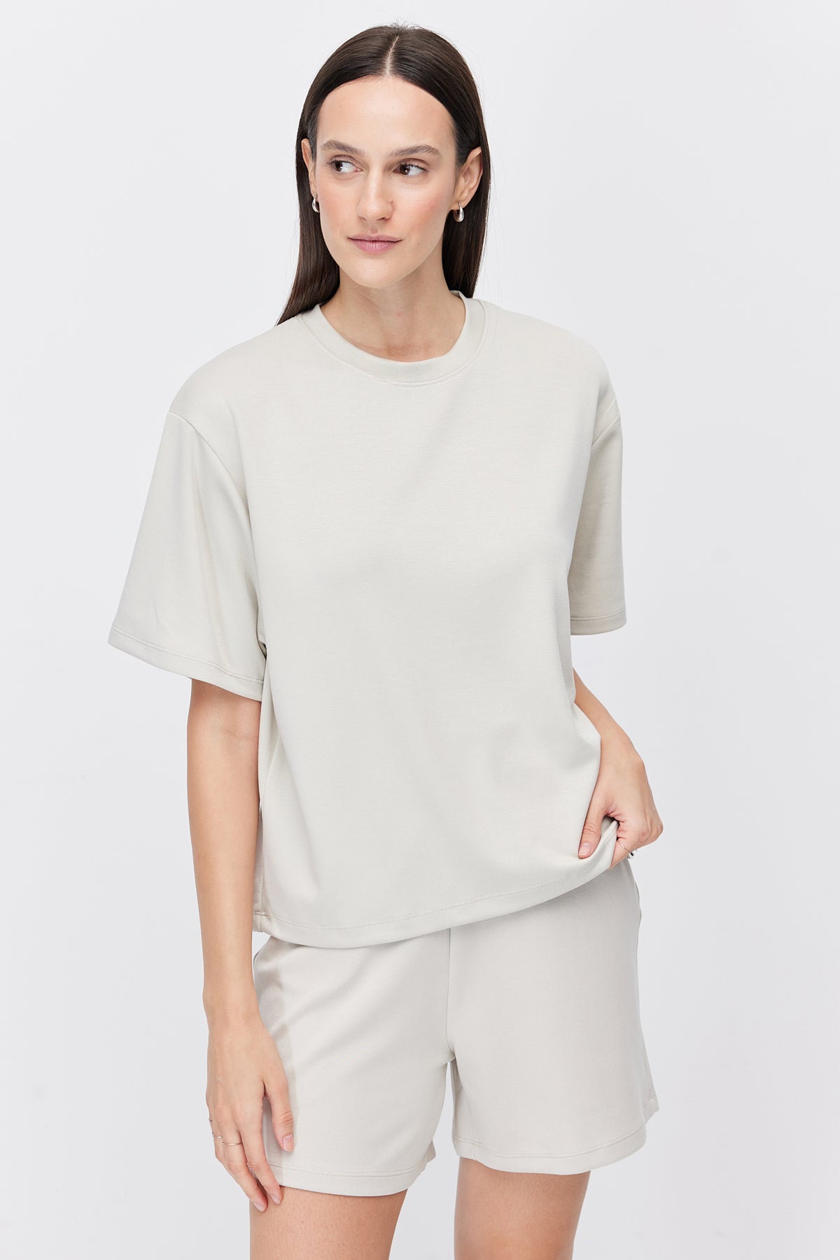 Women's Crew Neck Basic T-shirt