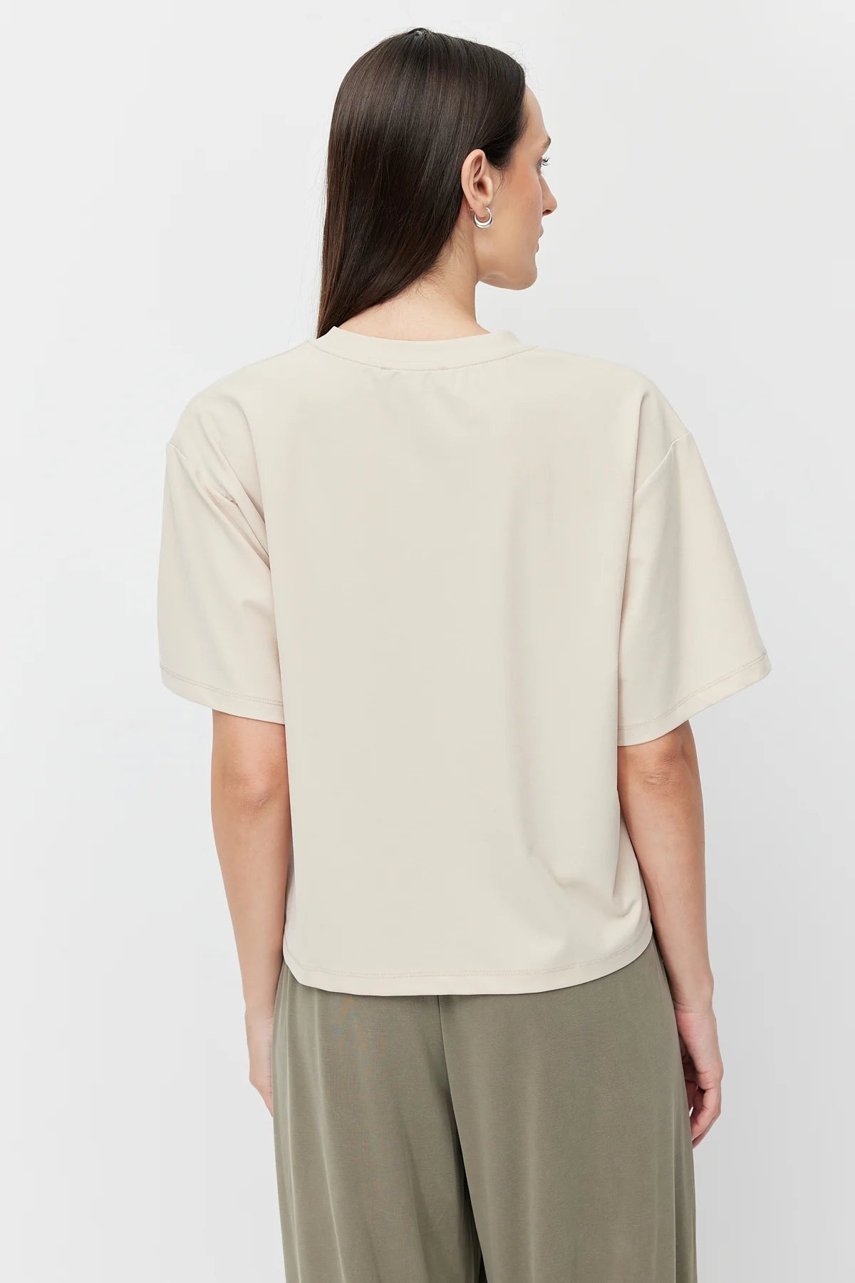 Women's Soft Textured Short T-Shirt