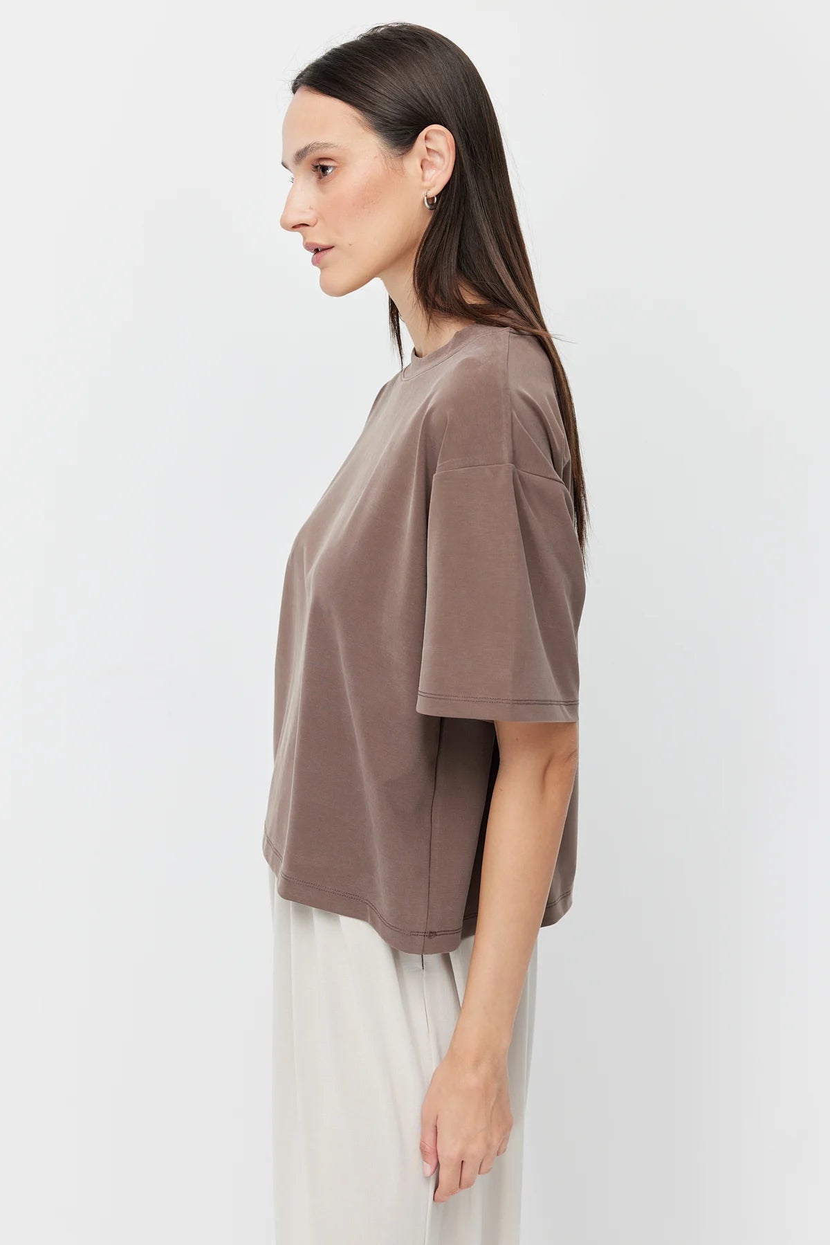 Women's Soft Textured Short T-Shirt
