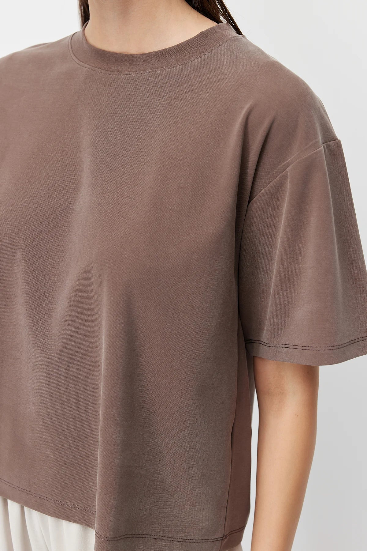 Women's Soft Textured Short T-Shirt