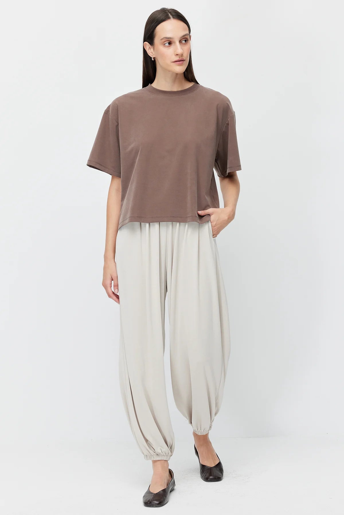 Women's Soft Textured Short T-Shirt