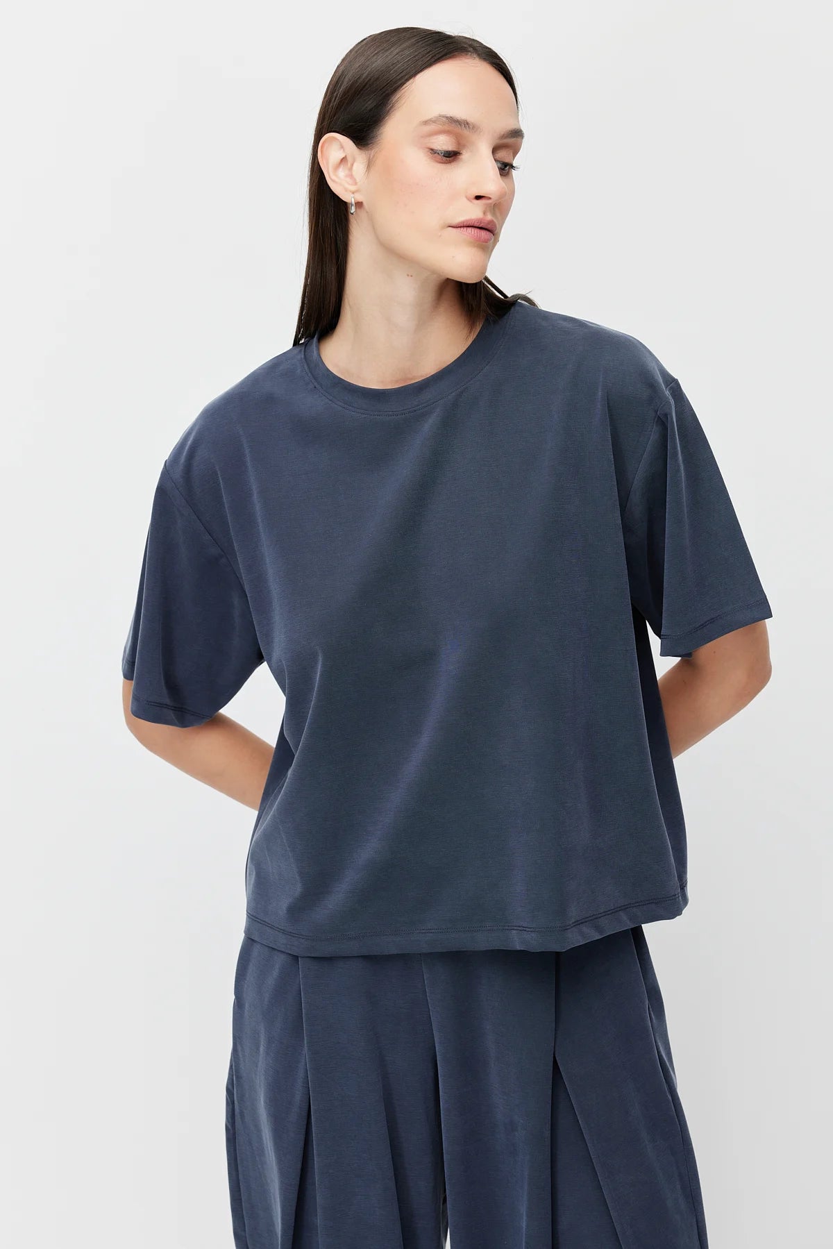 Women's Soft Textured Short T-Shirt