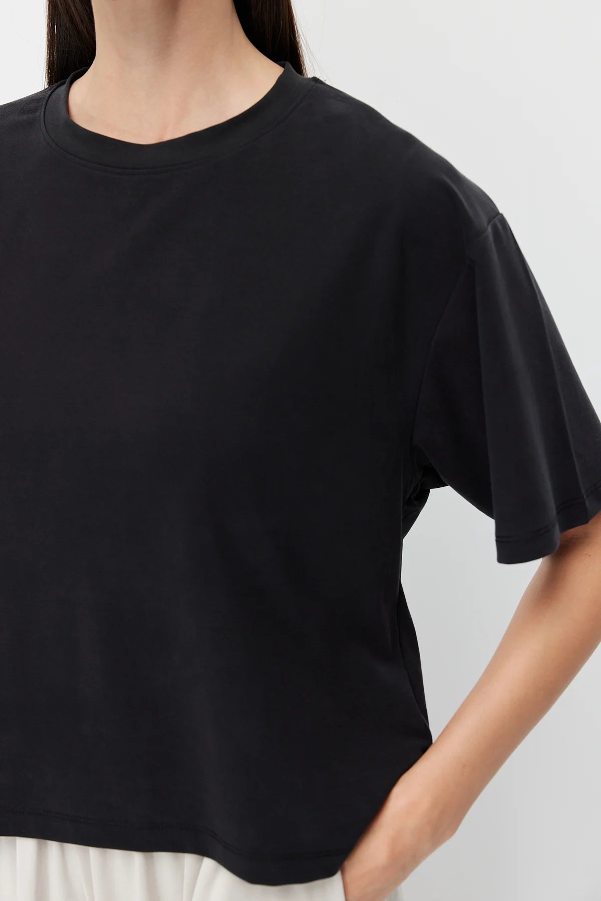 Women's Soft Textured Short T-Shirt